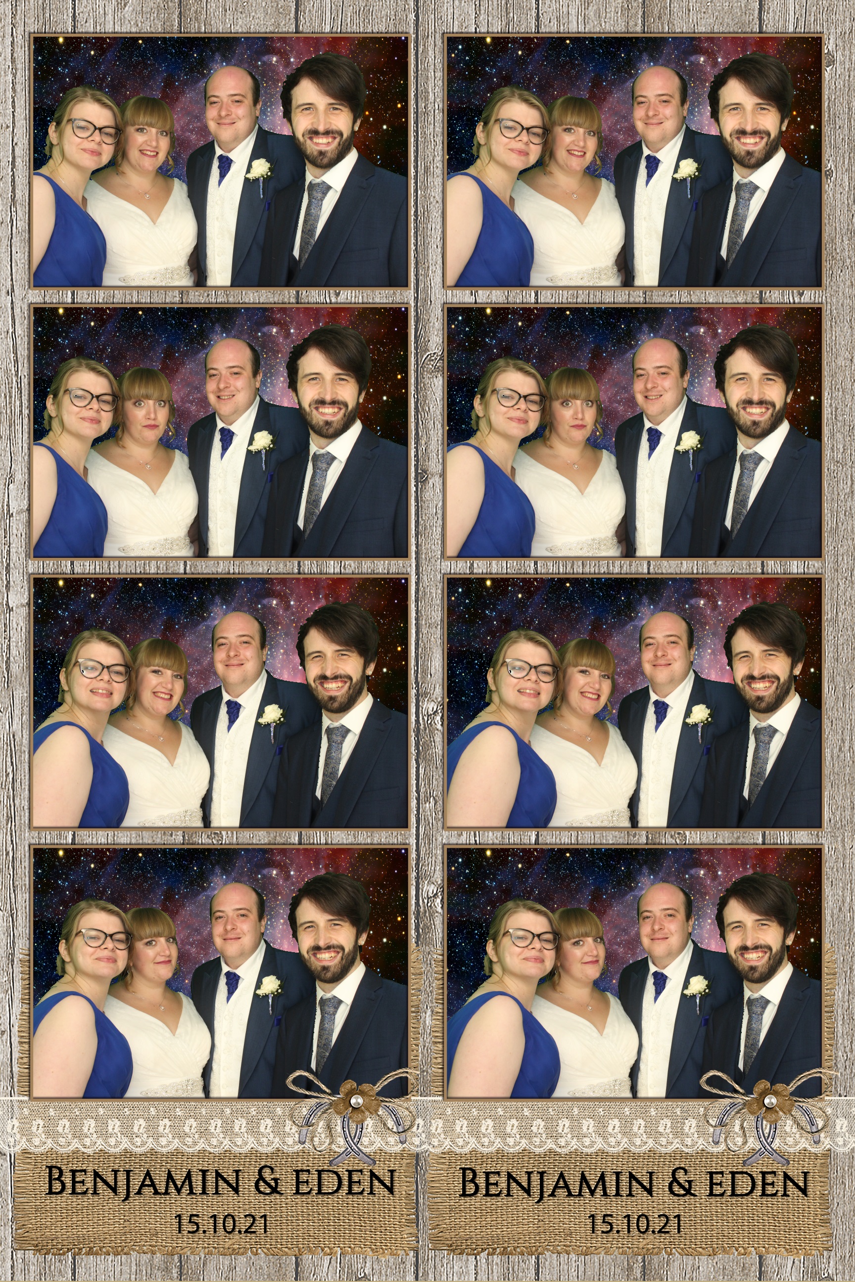 Benjamin & Eden | View more photos from the event at images.mobile-photo-booth.com/u/MobilePhotoBoothUK/Benjamin-Eden
