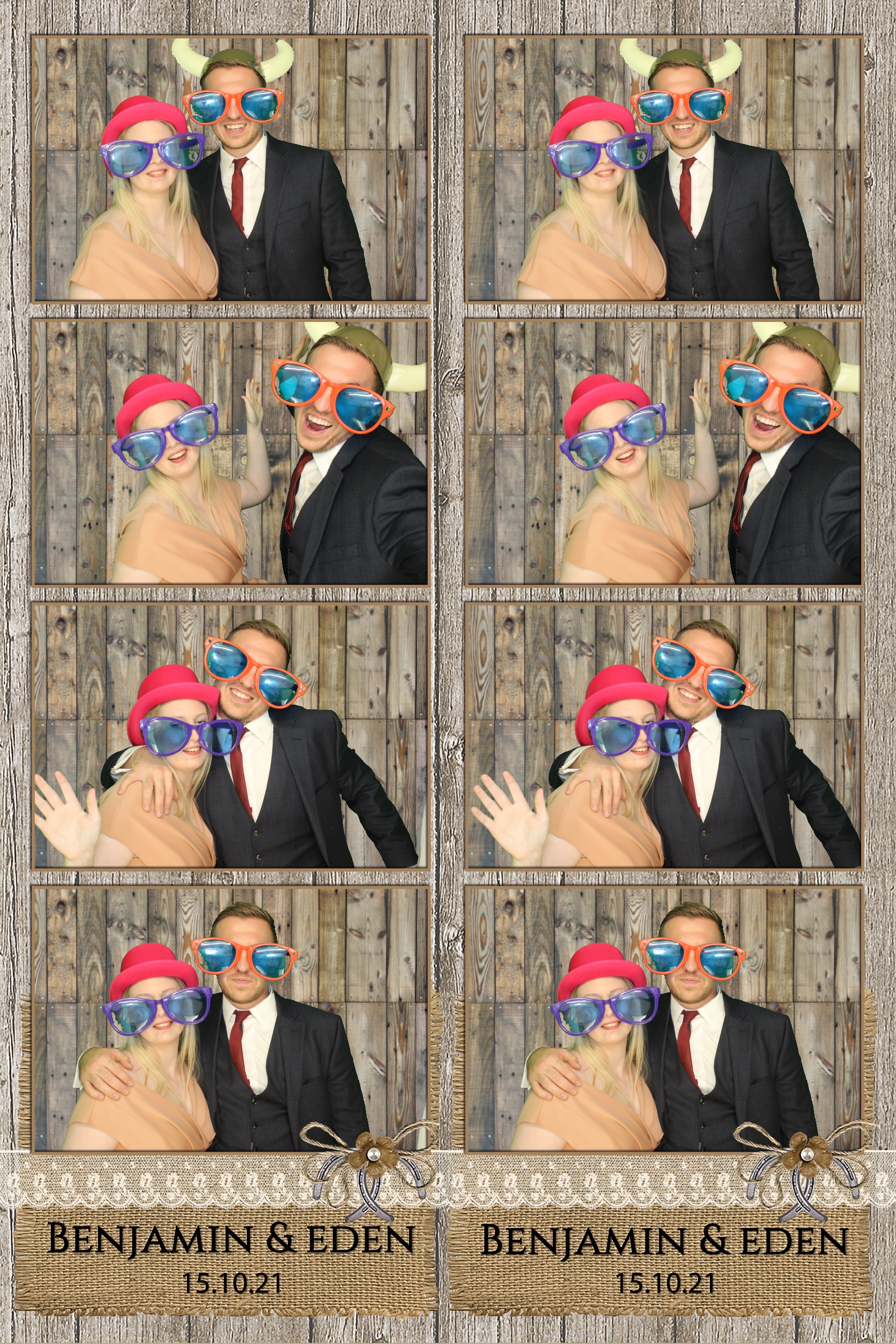 Benjamin & Eden | View more photos from the event at images.mobile-photo-booth.com/u/MobilePhotoBoothUK/Benjamin-Eden