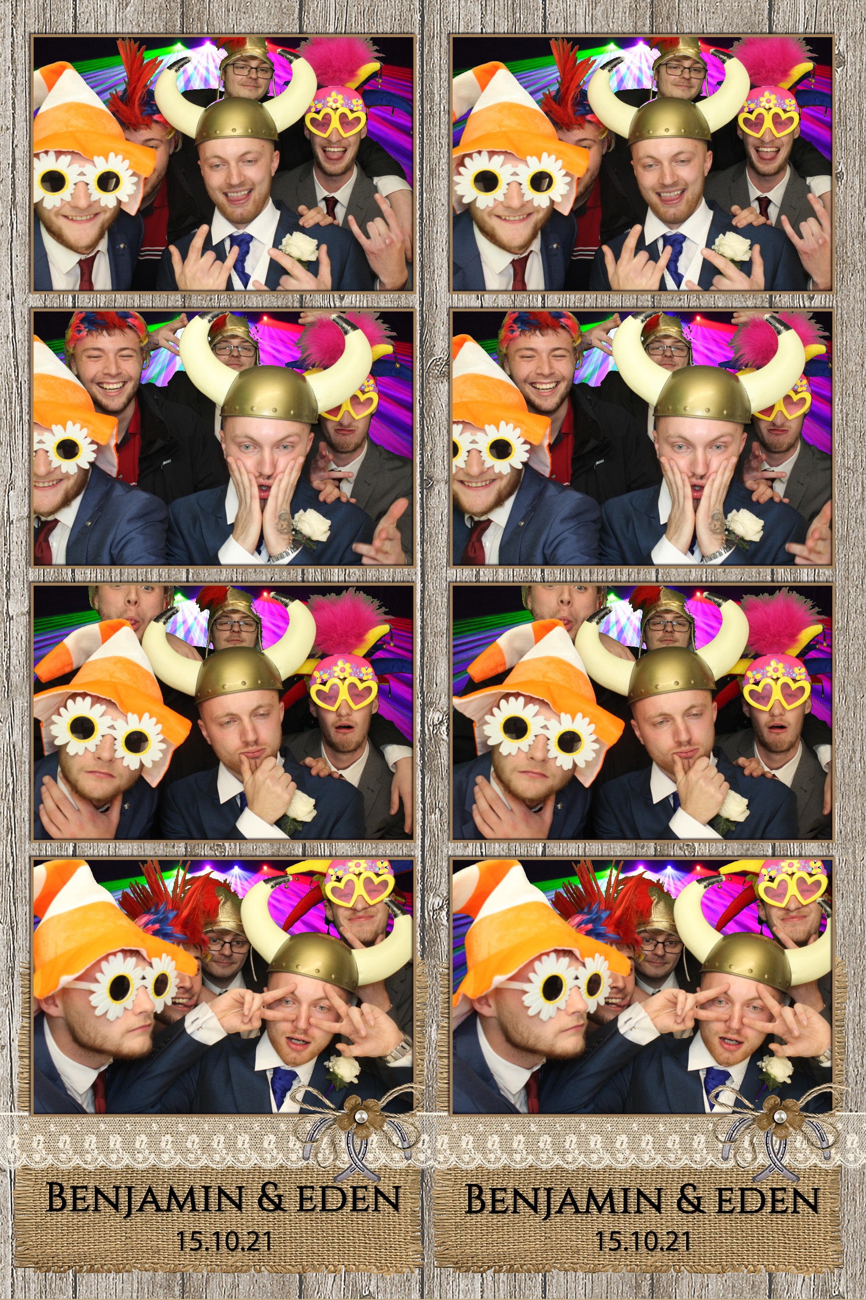 Benjamin & Eden | View more photos from the event at images.mobile-photo-booth.com/u/MobilePhotoBoothUK/Benjamin-Eden