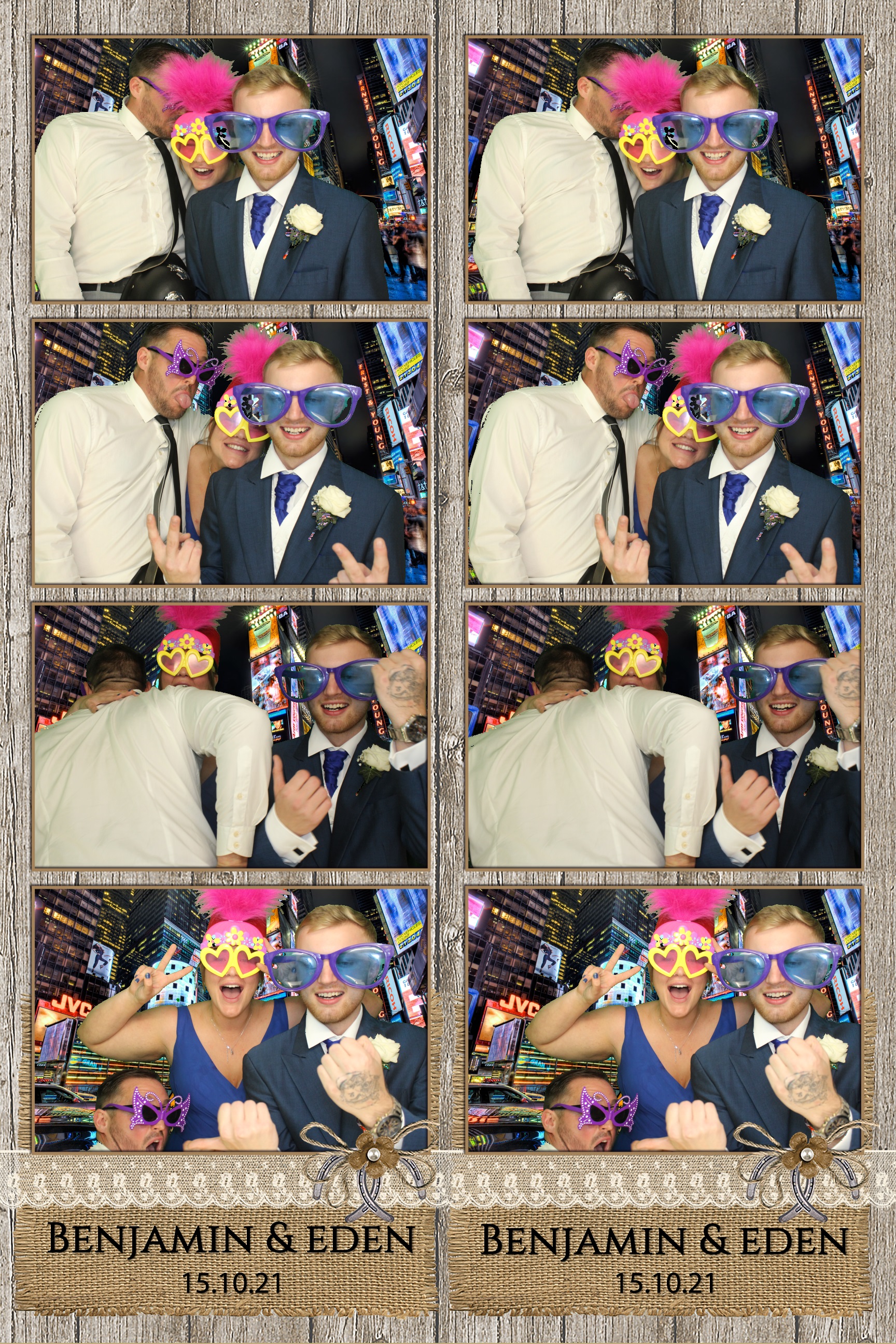 Benjamin & Eden | View more photos from the event at images.mobile-photo-booth.com/u/MobilePhotoBoothUK/Benjamin-Eden
