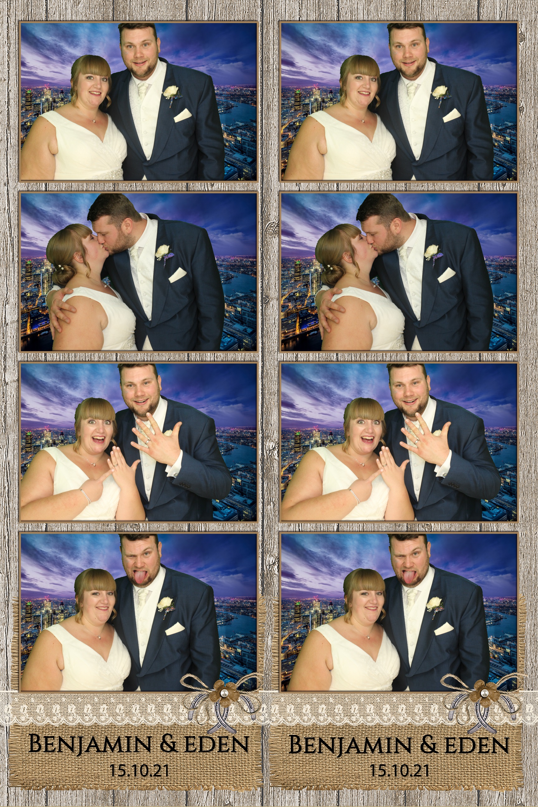 Benjamin & Eden | View more photos from the event at images.mobile-photo-booth.com/u/MobilePhotoBoothUK/Benjamin-Eden