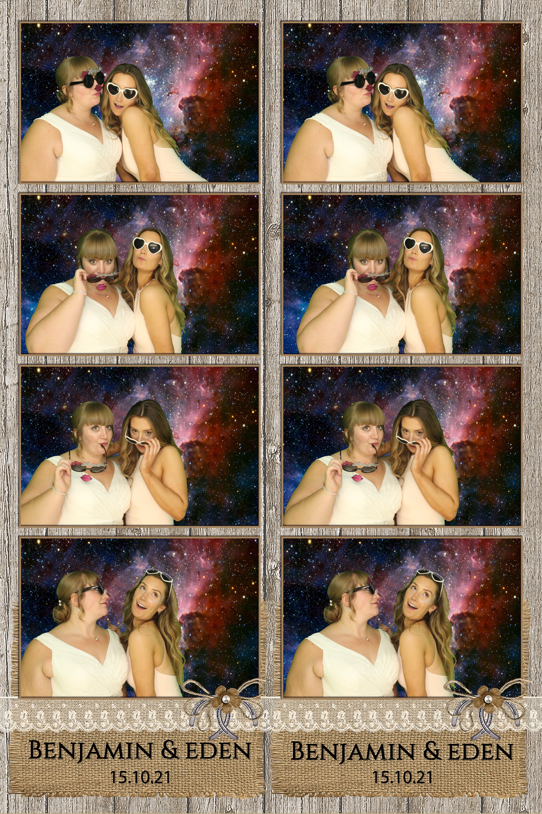 Benjamin & Eden | View more photos from the event at images.mobile-photo-booth.com/u/MobilePhotoBoothUK/Benjamin-Eden