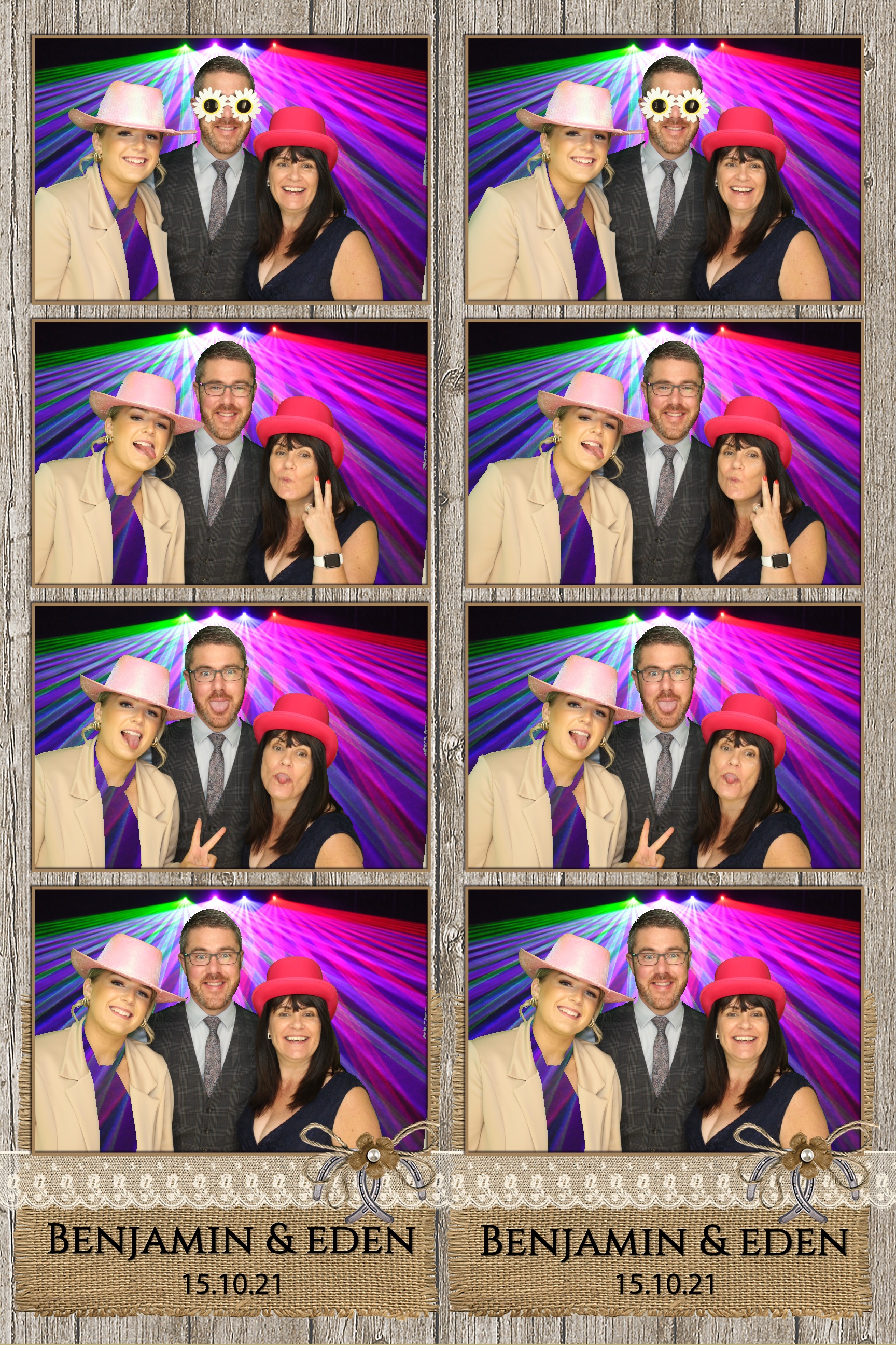 Benjamin & Eden | View more photos from the event at images.mobile-photo-booth.com/u/MobilePhotoBoothUK/Benjamin-Eden