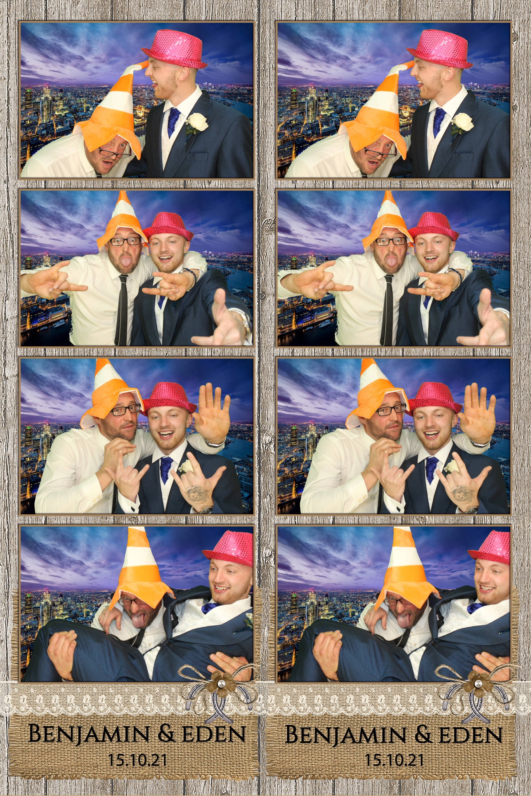 Benjamin & Eden | View more photos from the event at images.mobile-photo-booth.com/u/MobilePhotoBoothUK/Benjamin-Eden