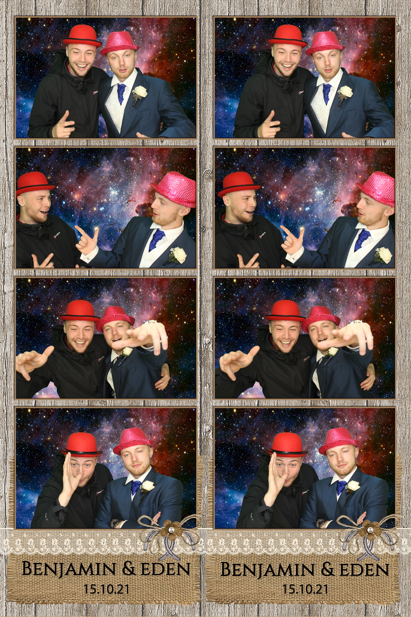 Benjamin & Eden | View more photos from the event at images.mobile-photo-booth.com/u/MobilePhotoBoothUK/Benjamin-Eden