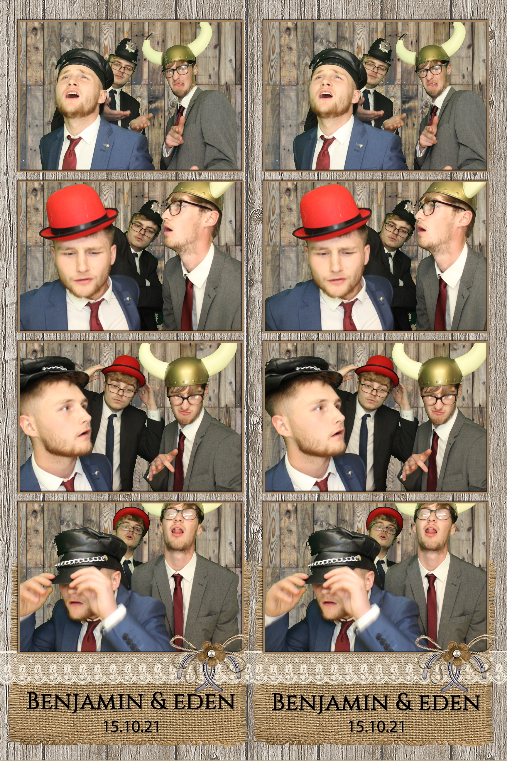 Benjamin & Eden | View more photos from the event at images.mobile-photo-booth.com/u/MobilePhotoBoothUK/Benjamin-Eden