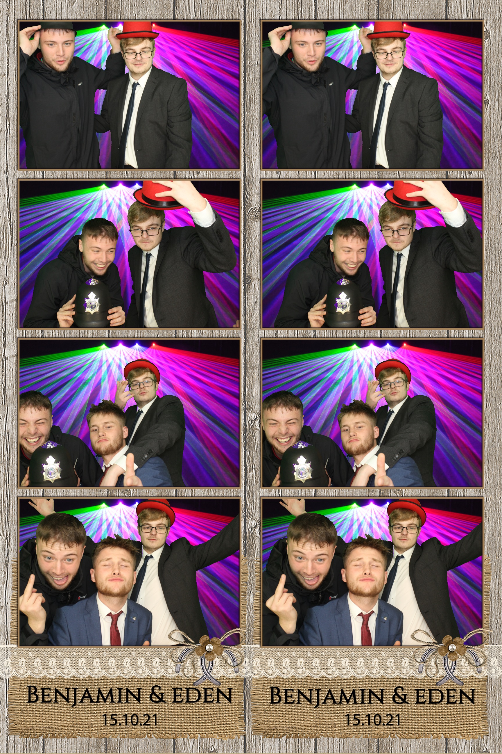 Benjamin & Eden | View more photos from the event at images.mobile-photo-booth.com/u/MobilePhotoBoothUK/Benjamin-Eden