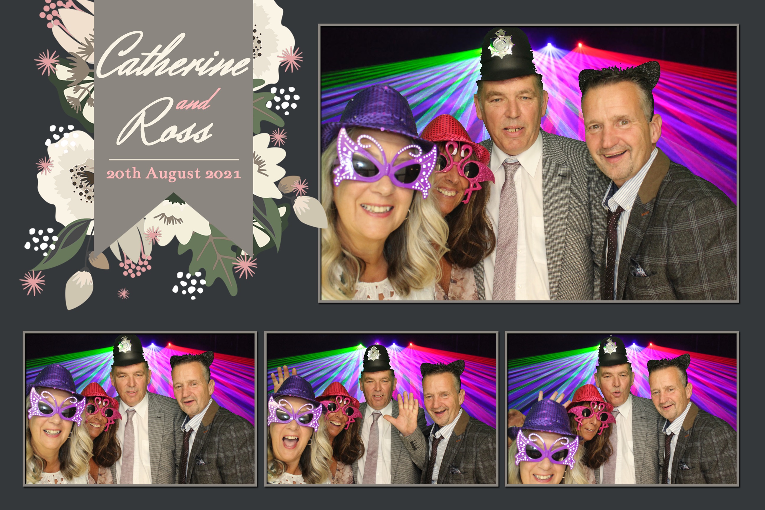 Catherine & Ross | View more photos from the event at images.mobile-photo-booth.com/u/MobilePhotoBoothUK/Catherine-Ross