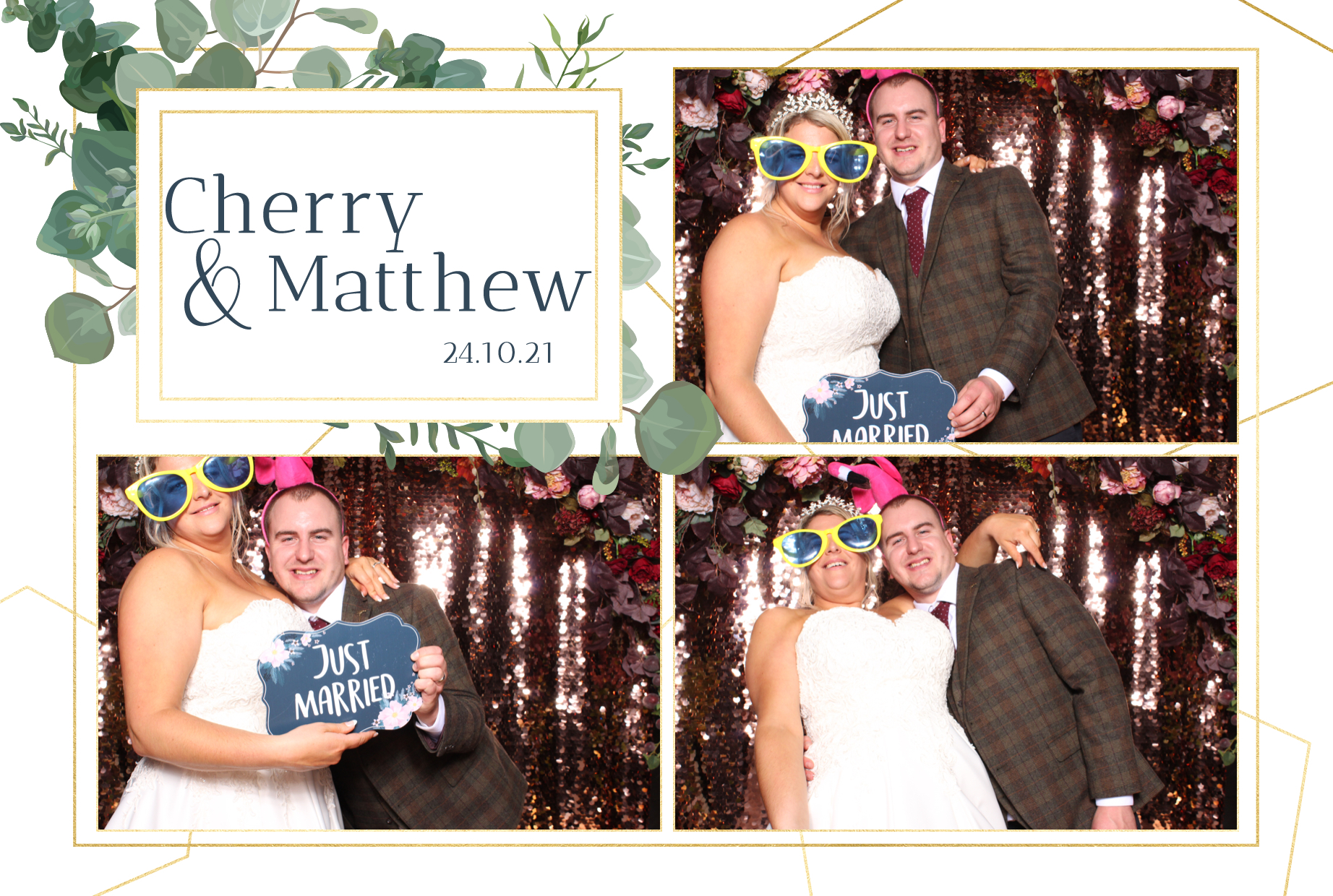 Cherry & Matthew | View more photos from the event at images.mobile-photo-booth.com/u/MobilePhotoBoothUK/Cherry-Matthew