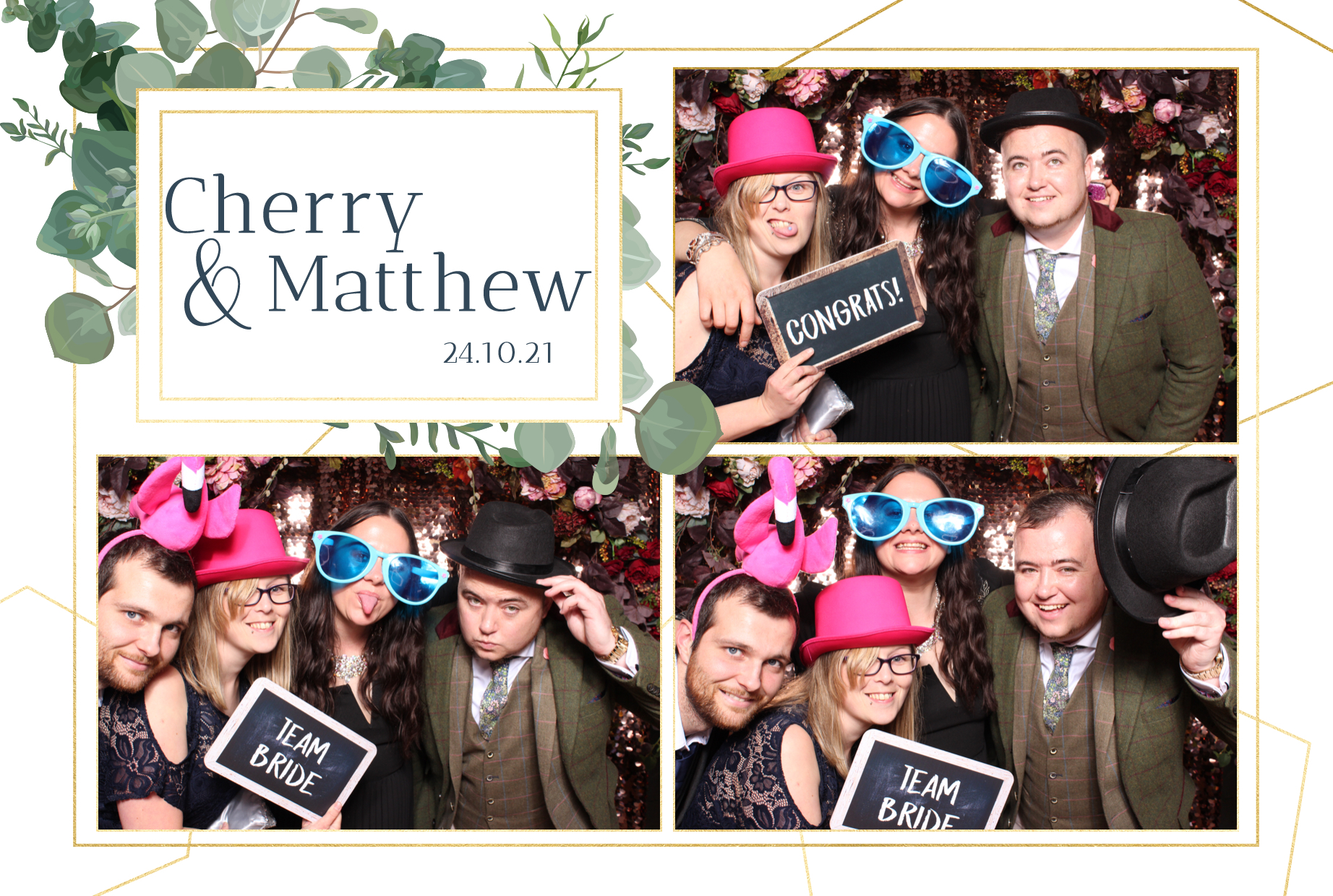 Cherry & Matthew | View more photos from the event at images.mobile-photo-booth.com/u/MobilePhotoBoothUK/Cherry-Matthew