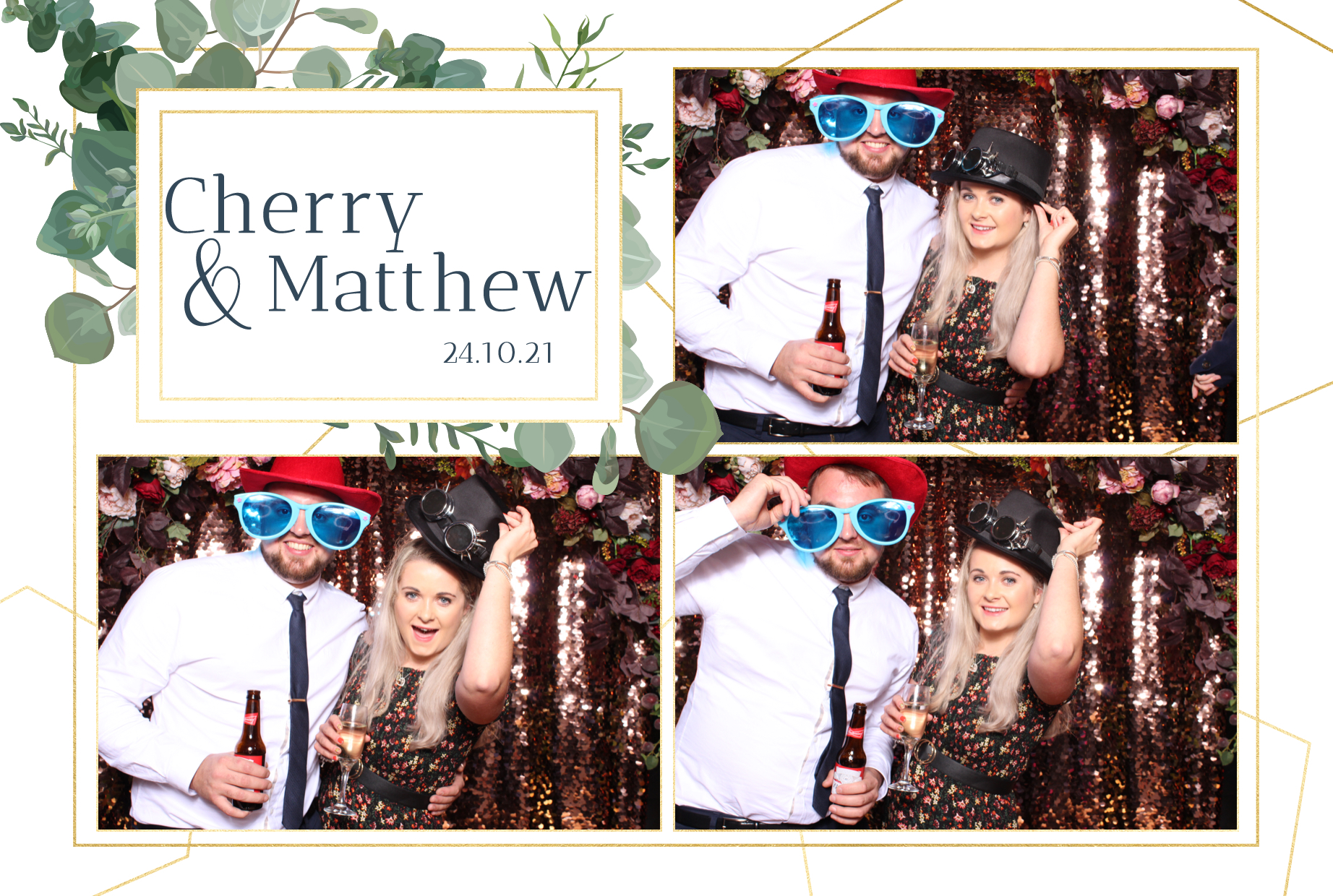 Cherry & Matthew | View more photos from the event at images.mobile-photo-booth.com/u/MobilePhotoBoothUK/Cherry-Matthew