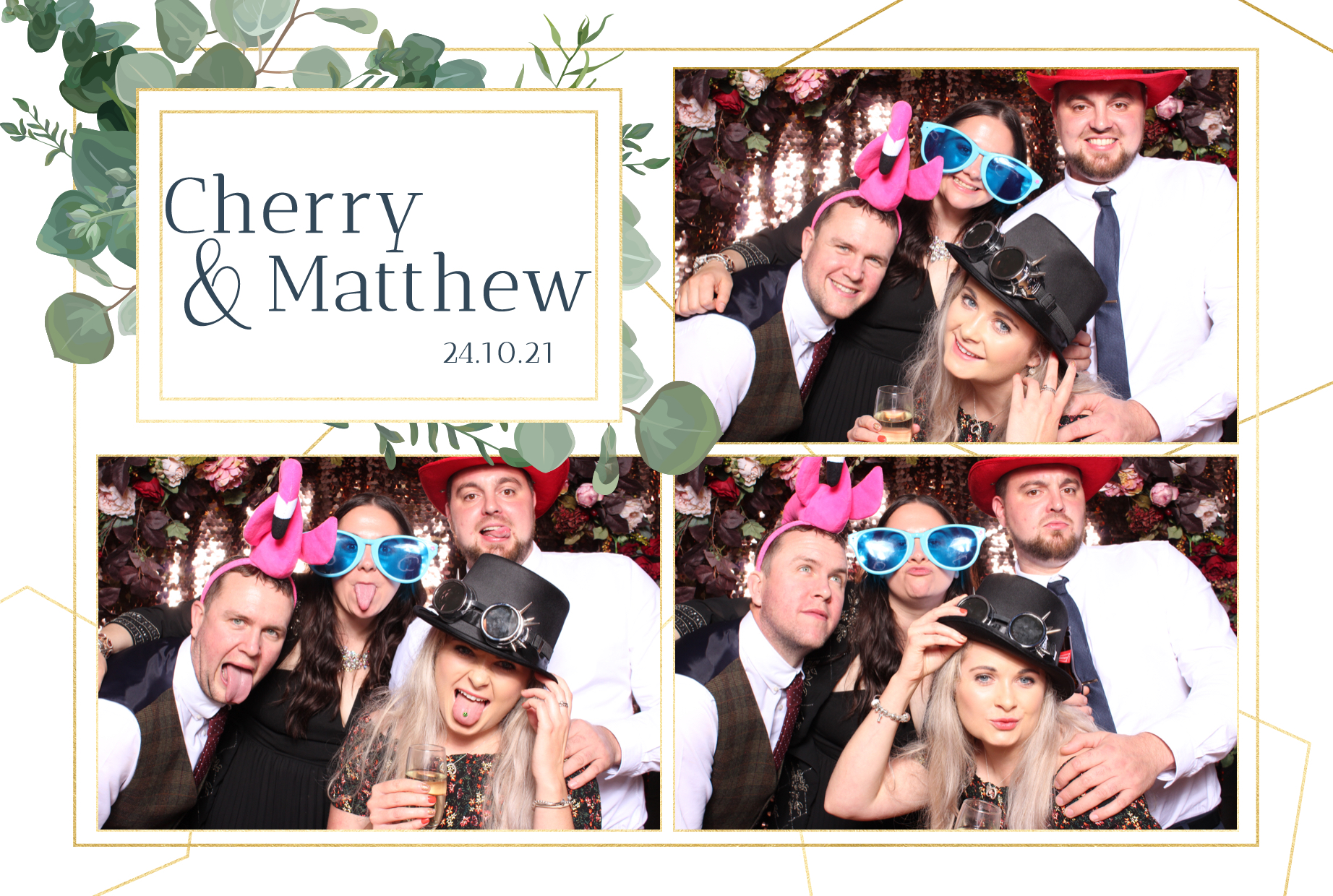Cherry & Matthew | View more photos from the event at images.mobile-photo-booth.com/u/MobilePhotoBoothUK/Cherry-Matthew