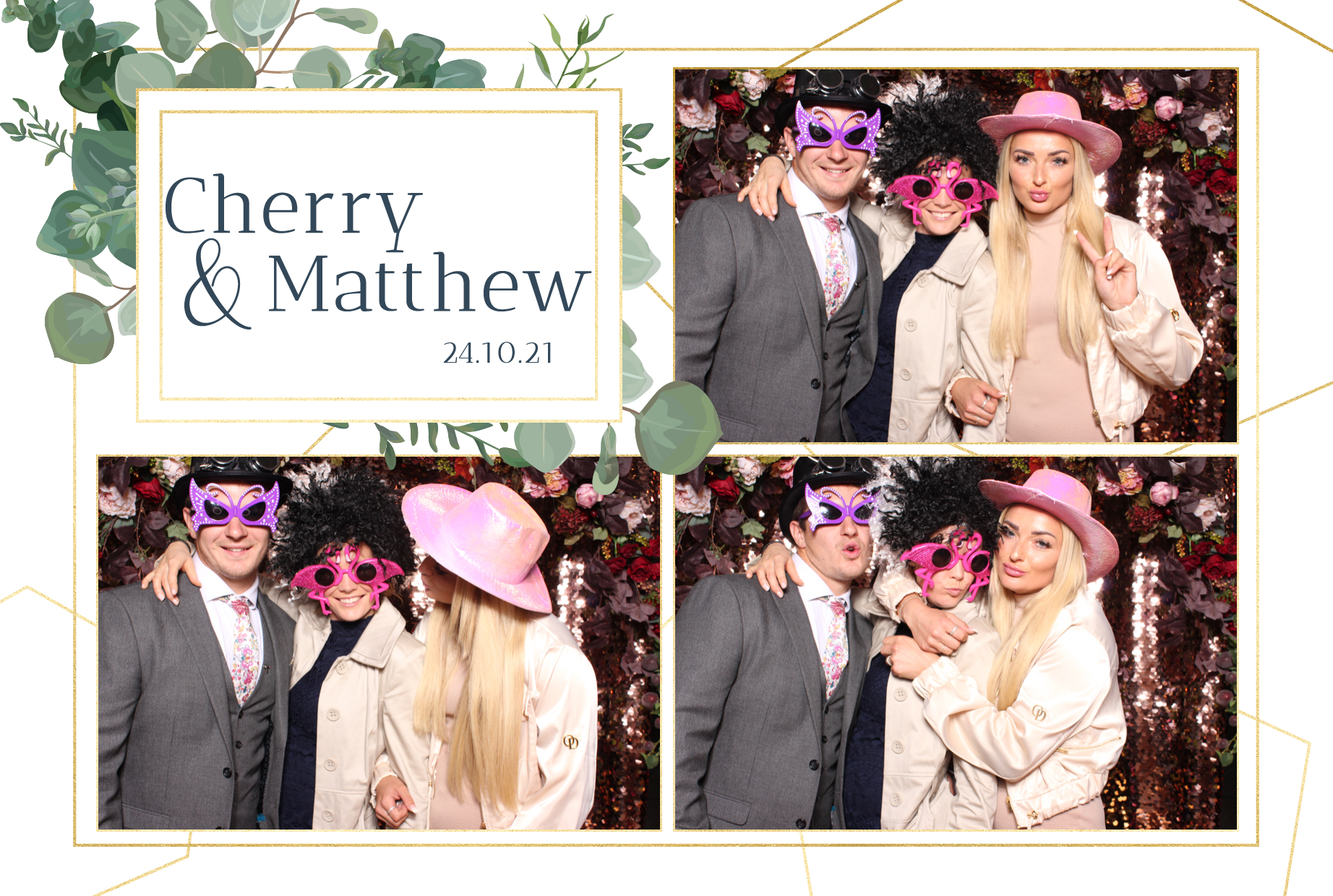 Cherry & Matthew | View more photos from the event at images.mobile-photo-booth.com/u/MobilePhotoBoothUK/Cherry-Matthew