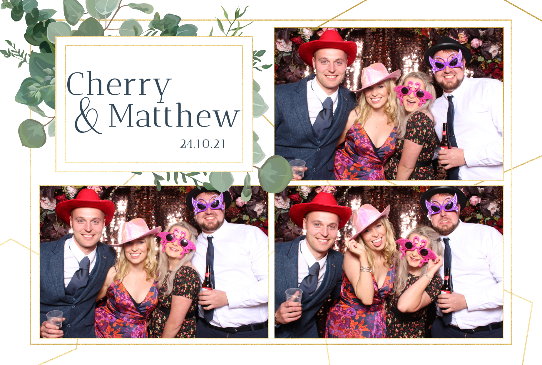 Cherry & Matthew | View more photos from the event at images.mobile-photo-booth.com/u/MobilePhotoBoothUK/Cherry-Matthew
