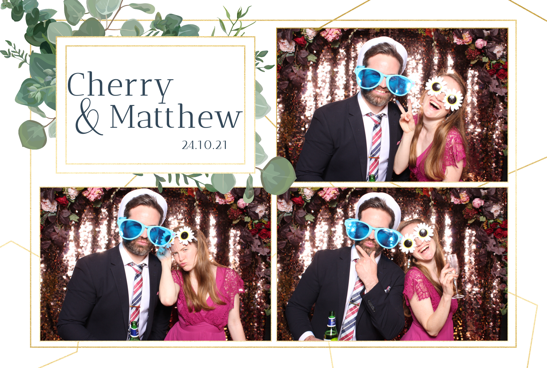 Cherry & Matthew | View more photos from the event at images.mobile-photo-booth.com/u/MobilePhotoBoothUK/Cherry-Matthew