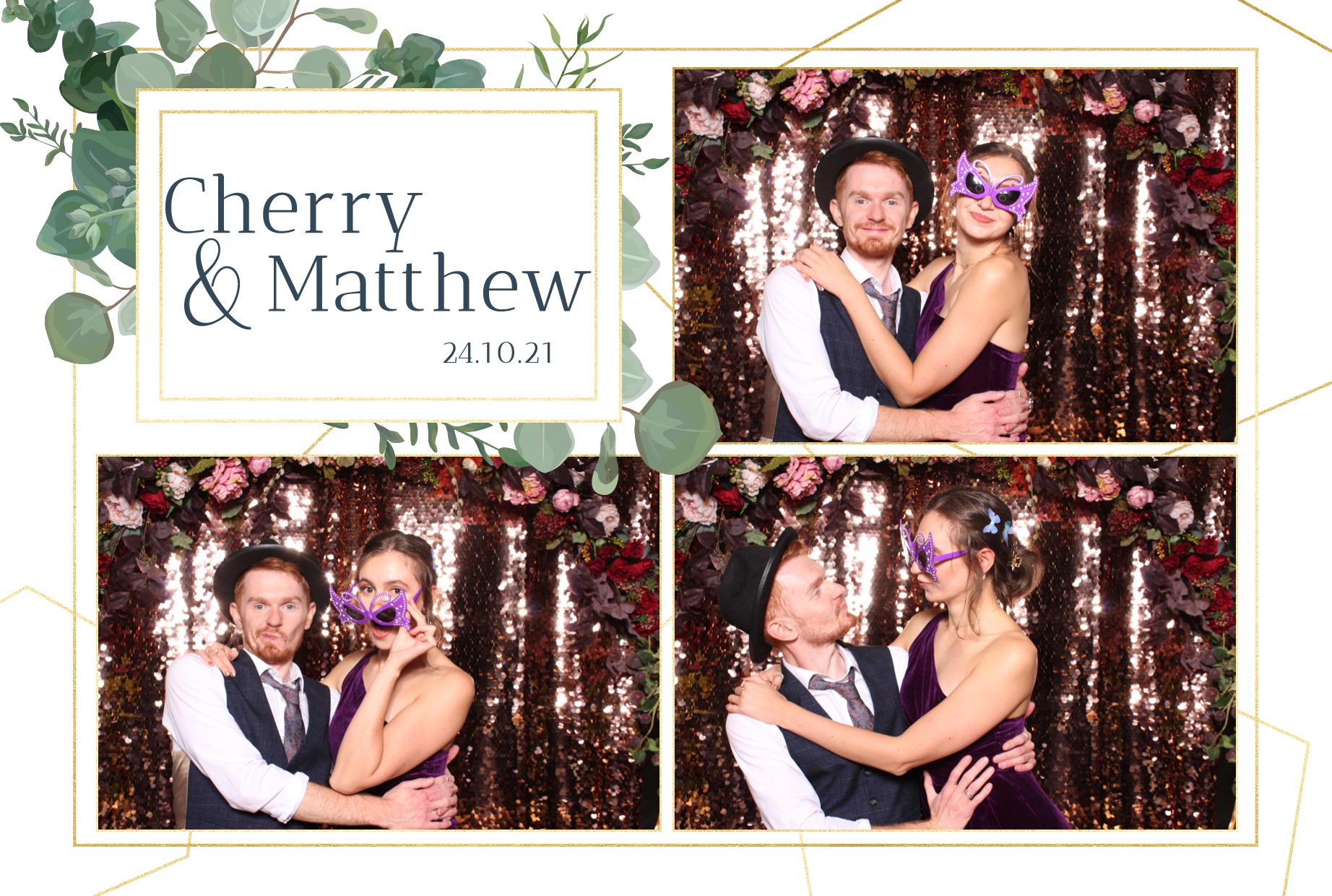 Cherry & Matthew | View more photos from the event at images.mobile-photo-booth.com/u/MobilePhotoBoothUK/Cherry-Matthew