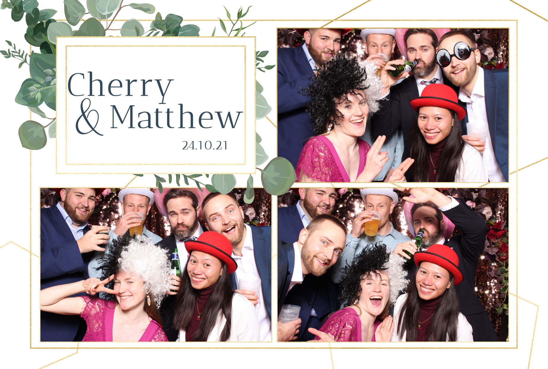 Cherry & Matthew | View more photos from the event at images.mobile-photo-booth.com/u/MobilePhotoBoothUK/Cherry-Matthew