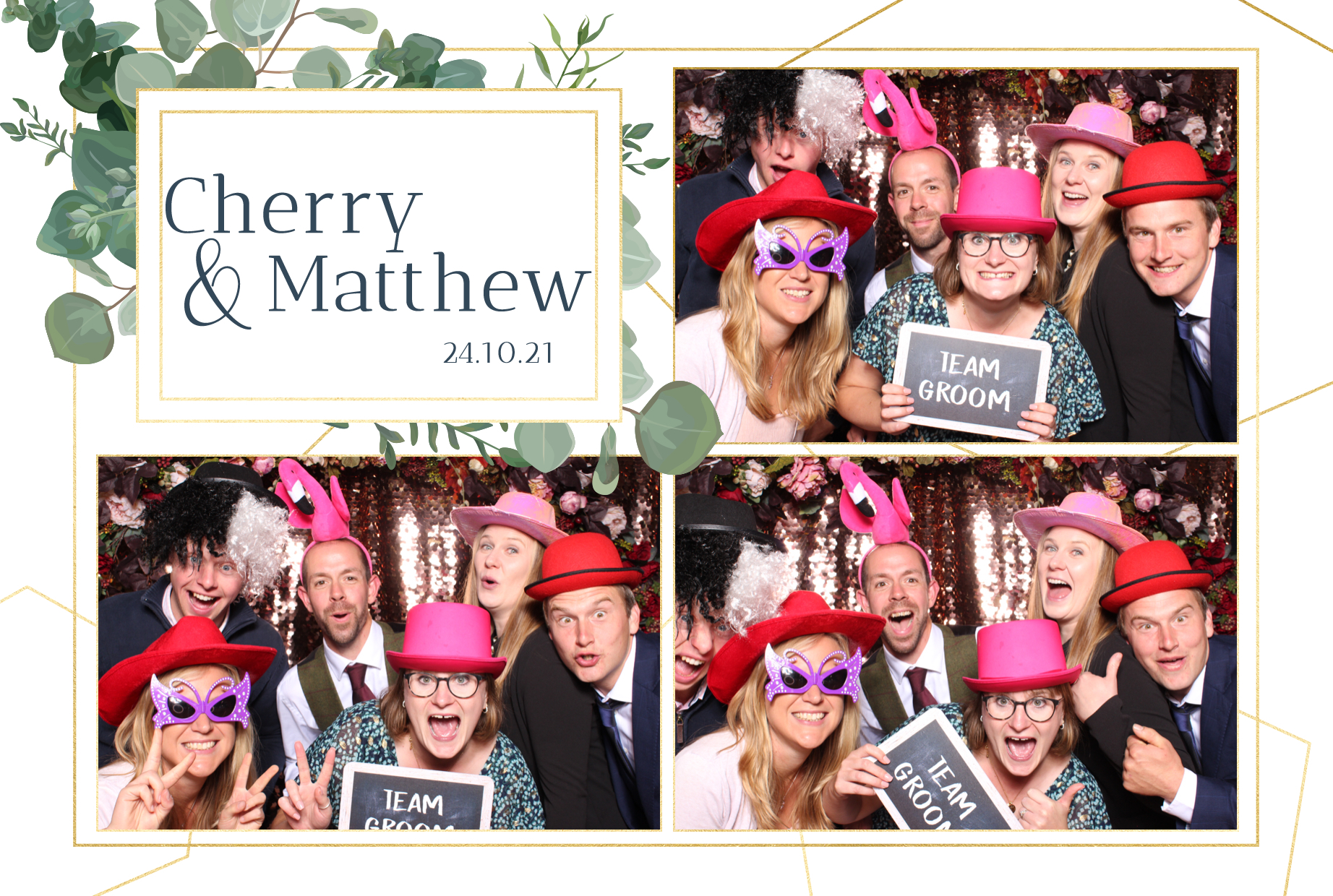 Cherry & Matthew | View more photos from the event at images.mobile-photo-booth.com/u/MobilePhotoBoothUK/Cherry-Matthew