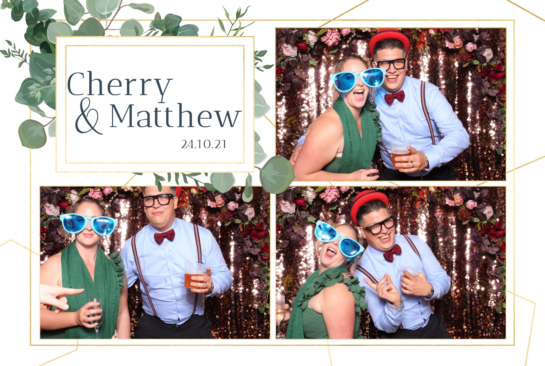 Cherry & Matthew | View more photos from the event at images.mobile-photo-booth.com/u/MobilePhotoBoothUK/Cherry-Matthew