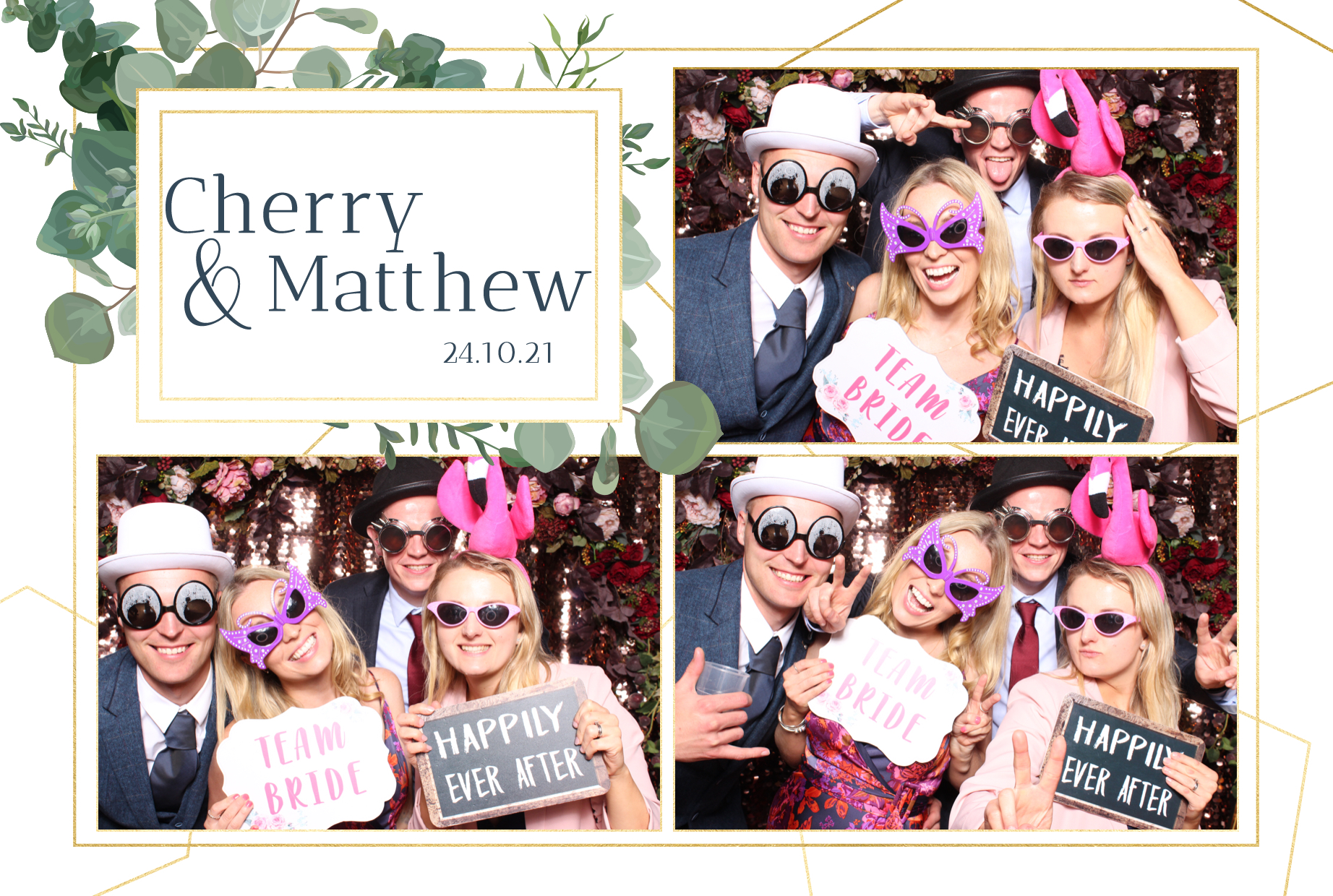 Cherry & Matthew | View more photos from the event at images.mobile-photo-booth.com/u/MobilePhotoBoothUK/Cherry-Matthew