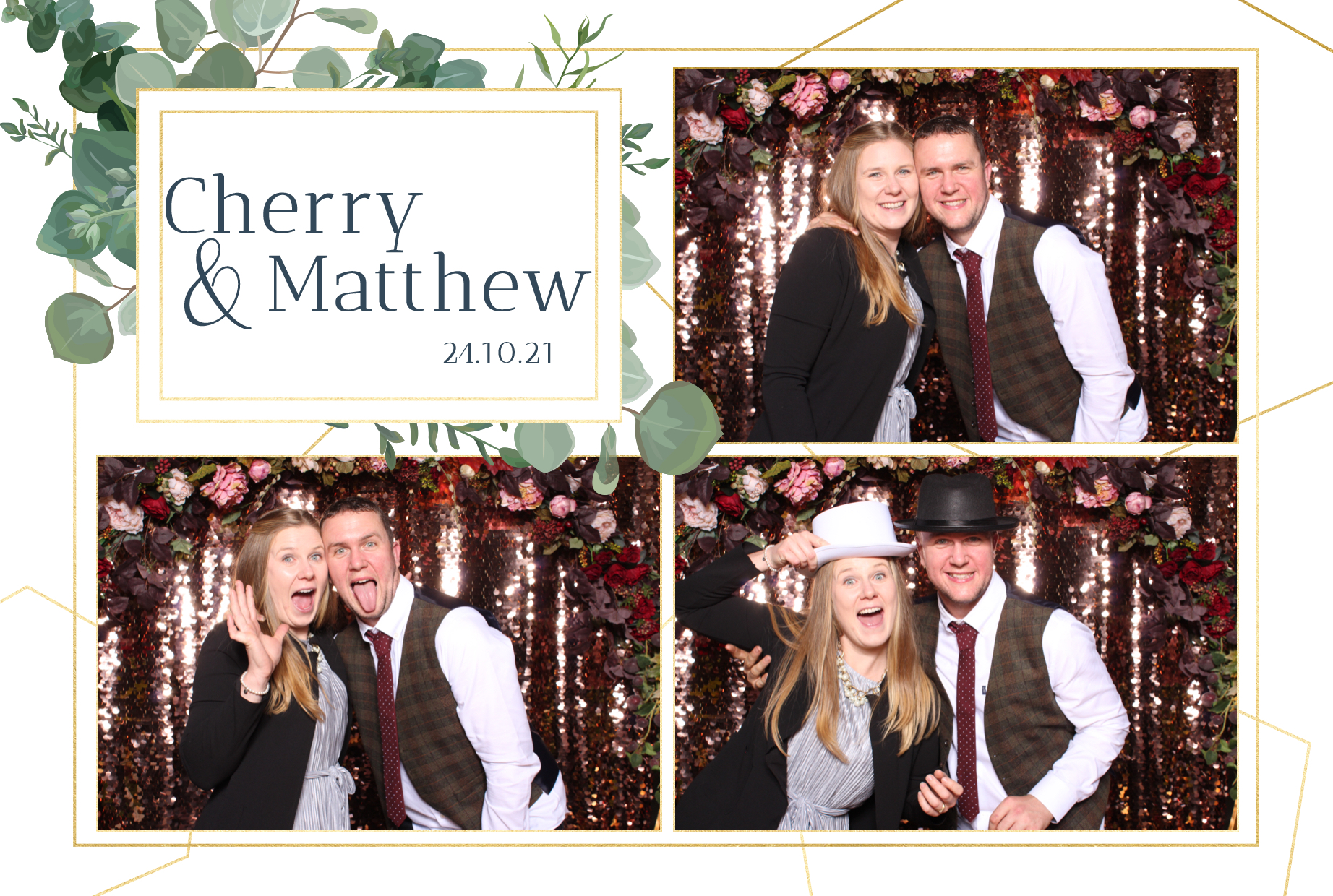 Cherry & Matthew | View more photos from the event at images.mobile-photo-booth.com/u/MobilePhotoBoothUK/Cherry-Matthew