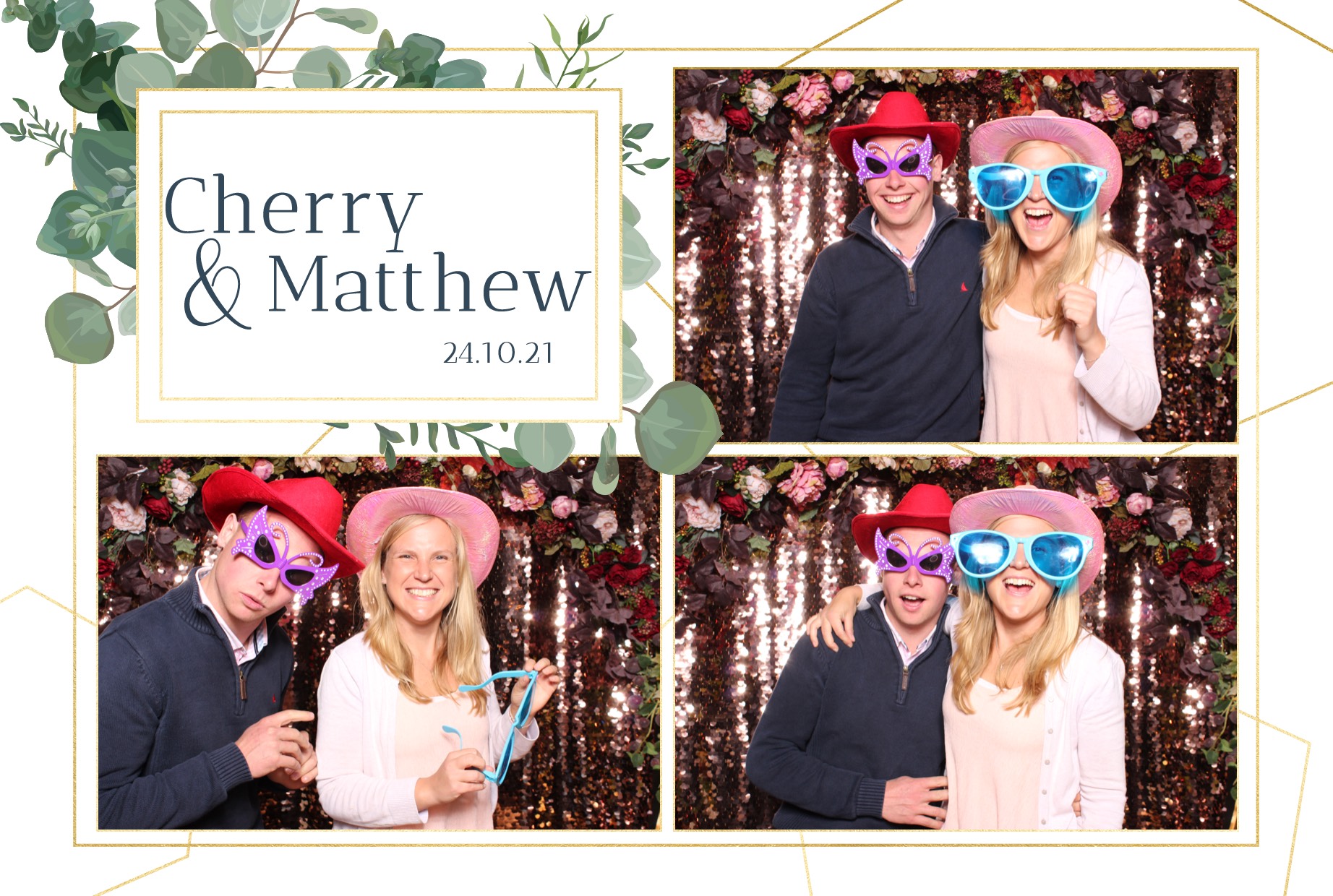 Cherry & Matthew | View more photos from the event at images.mobile-photo-booth.com/u/MobilePhotoBoothUK/Cherry-Matthew