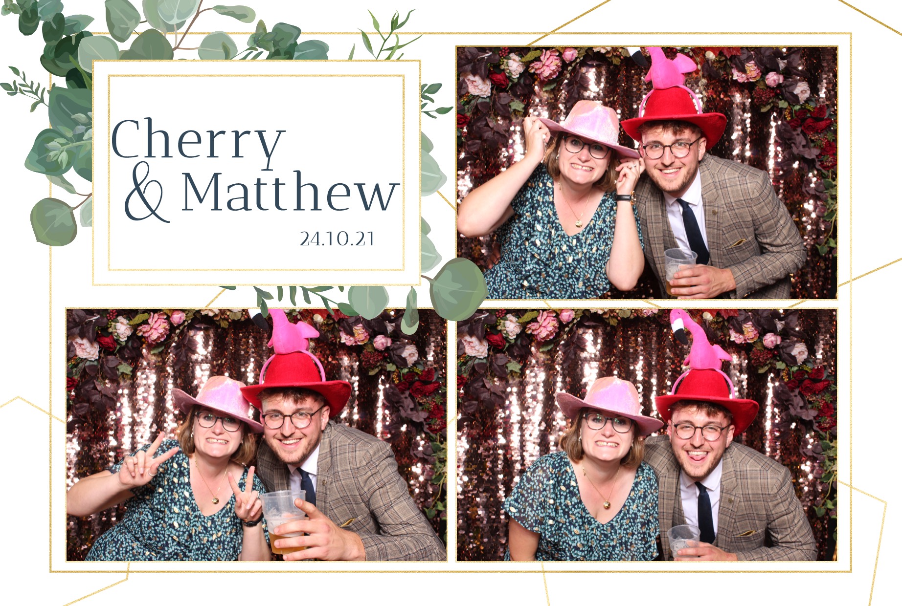 Cherry & Matthew | View more photos from the event at images.mobile-photo-booth.com/u/MobilePhotoBoothUK/Cherry-Matthew