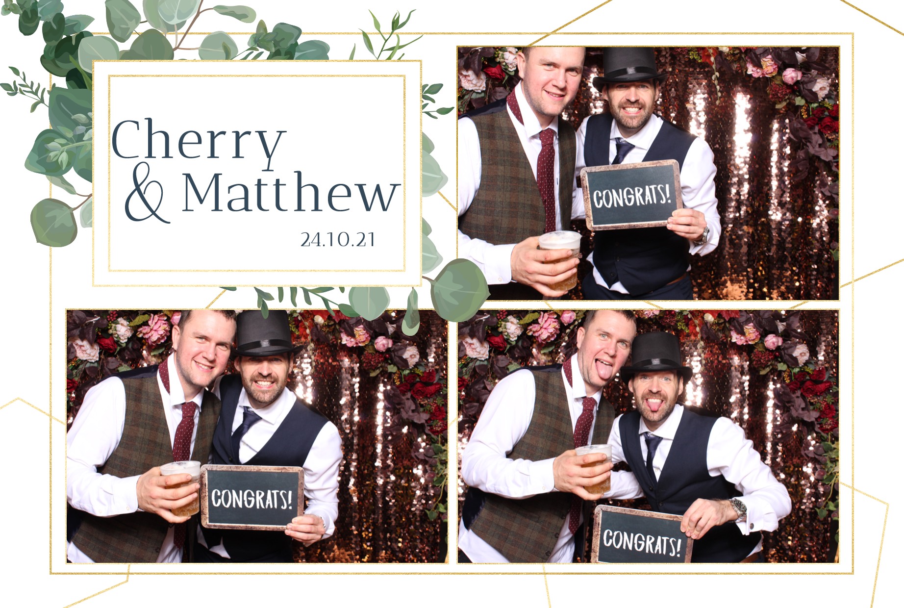 Cherry & Matthew | View more photos from the event at images.mobile-photo-booth.com/u/MobilePhotoBoothUK/Cherry-Matthew