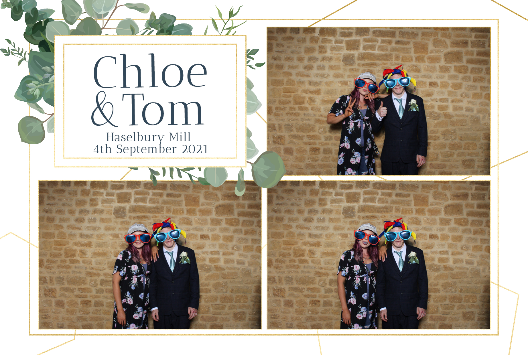 Chloe & Tom | View more photos from the event at images.mobile-photo-booth.com/u/MobilePhotoBoothUK/Chloe-Tom