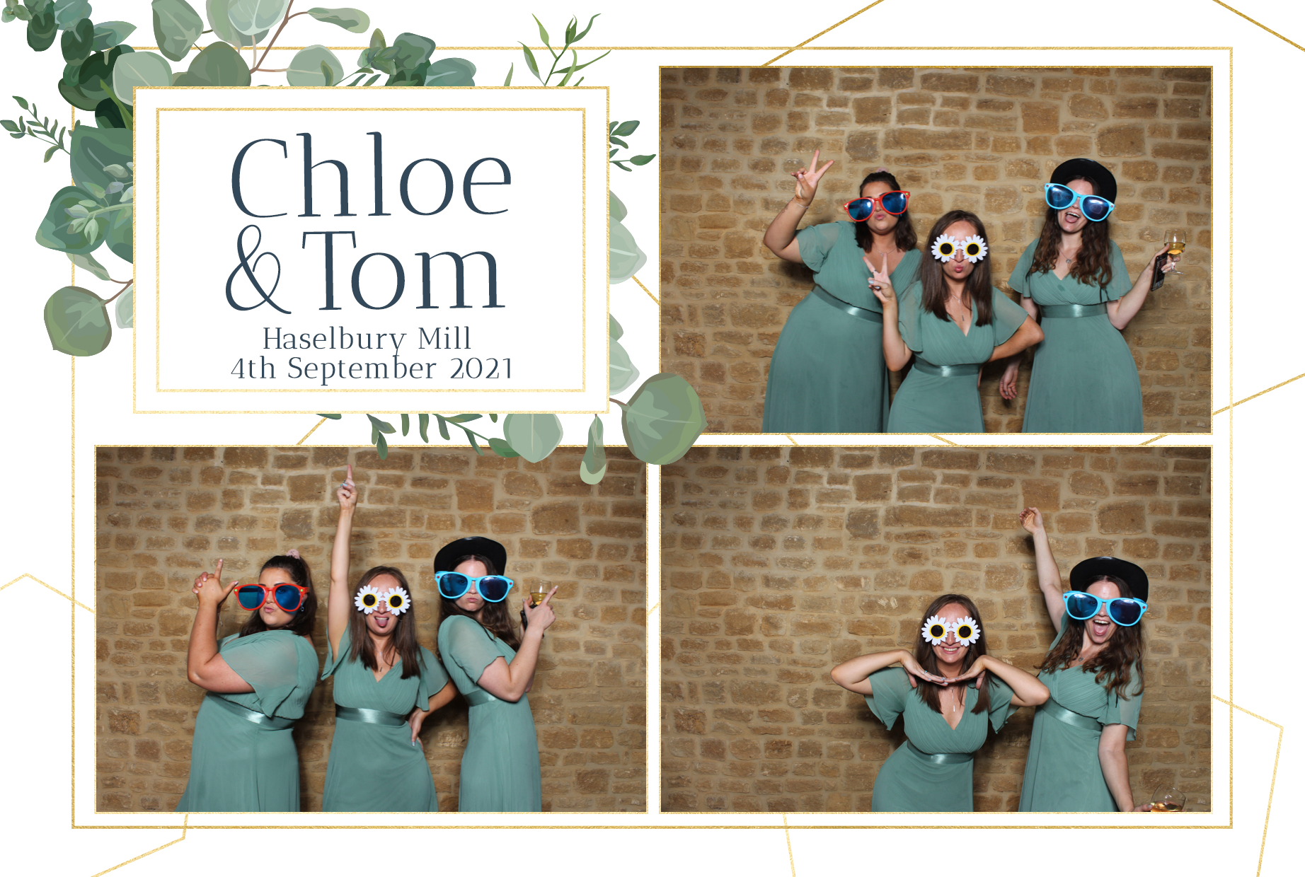Chloe & Tom | View more photos from the event at images.mobile-photo-booth.com/u/MobilePhotoBoothUK/Chloe-Tom