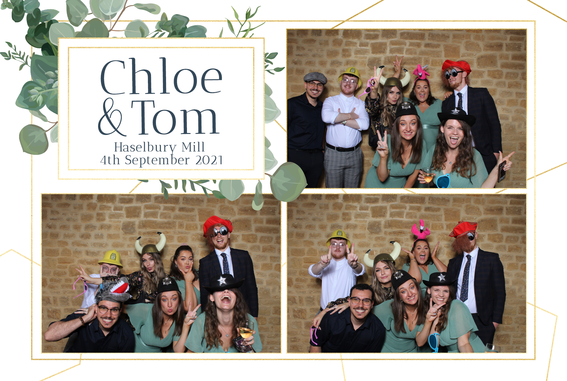 Chloe & Tom | View more photos from the event at images.mobile-photo-booth.com/u/MobilePhotoBoothUK/Chloe-Tom