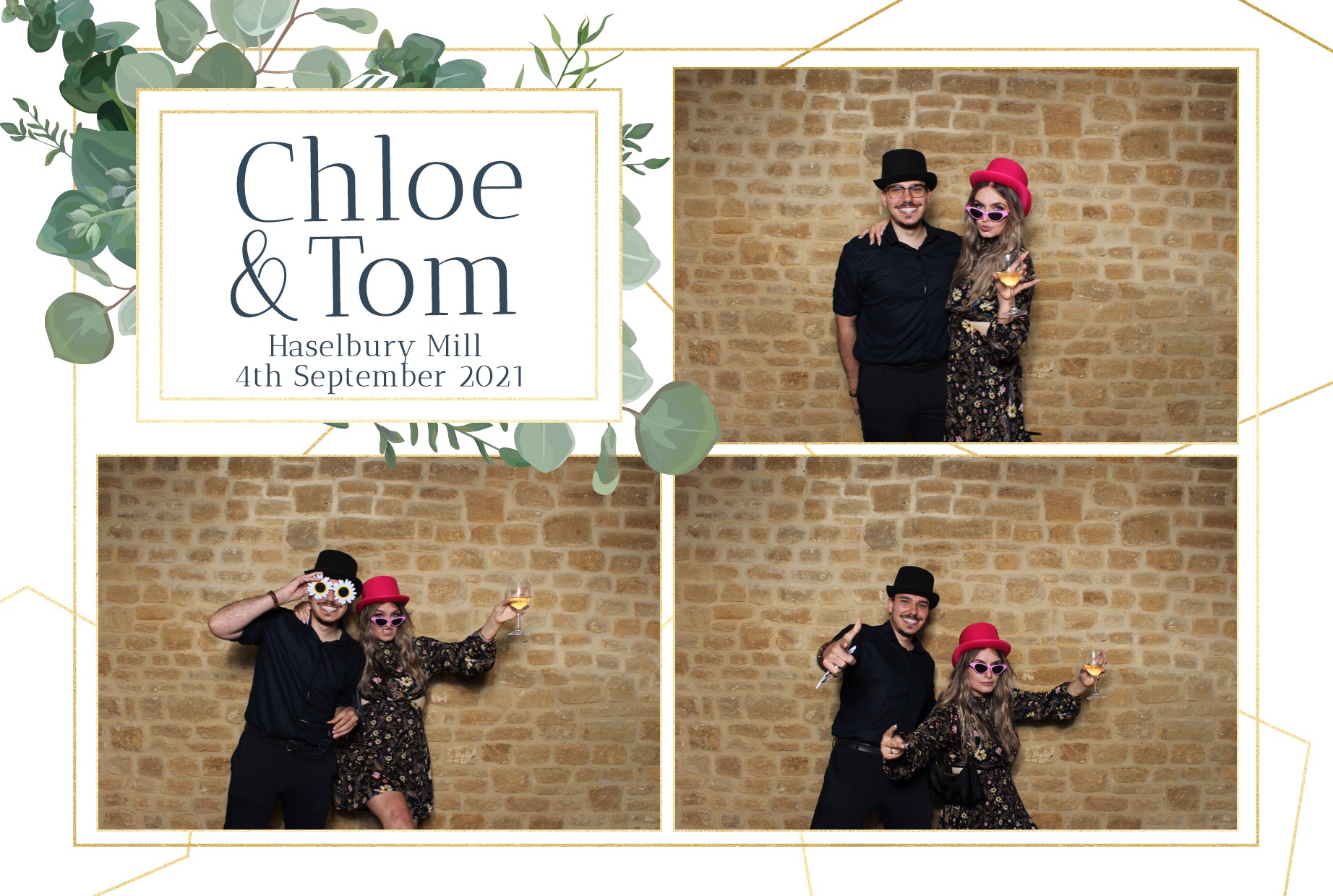 Chloe & Tom | View more photos from the event at images.mobile-photo-booth.com/u/MobilePhotoBoothUK/Chloe-Tom