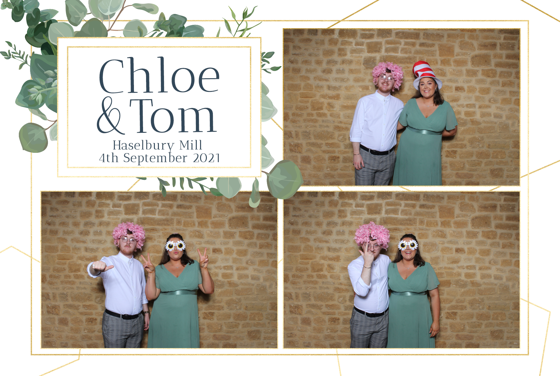 Chloe & Tom | View more photos from the event at images.mobile-photo-booth.com/u/MobilePhotoBoothUK/Chloe-Tom