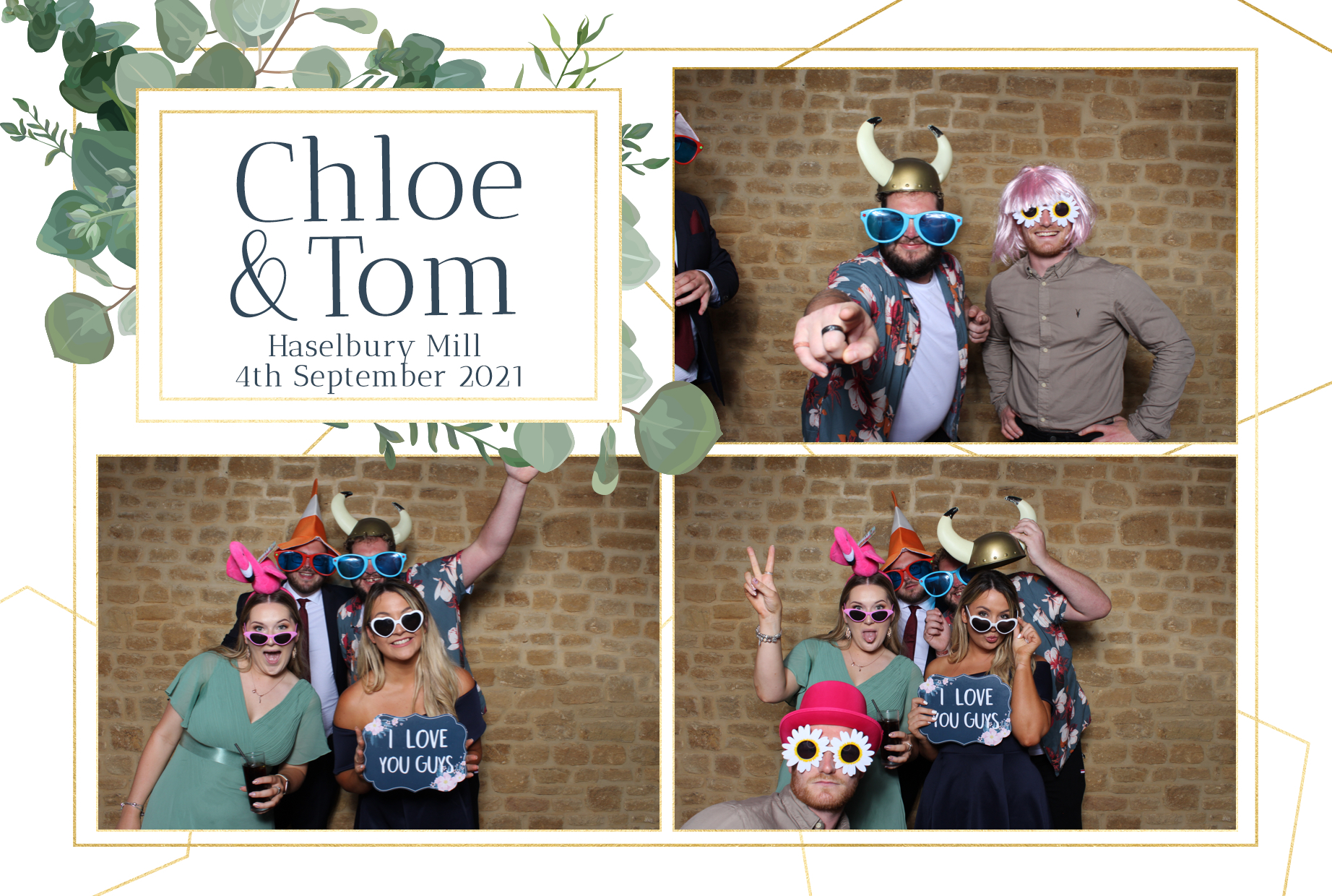 Chloe & Tom | View more photos from the event at images.mobile-photo-booth.com/u/MobilePhotoBoothUK/Chloe-Tom