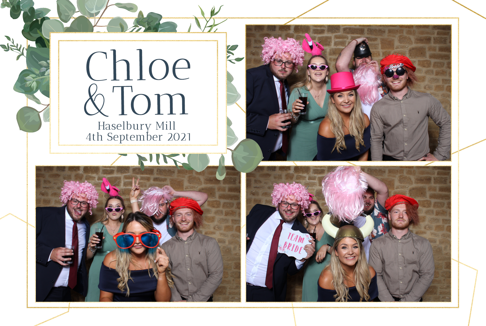 Chloe & Tom | View more photos from the event at images.mobile-photo-booth.com/u/MobilePhotoBoothUK/Chloe-Tom