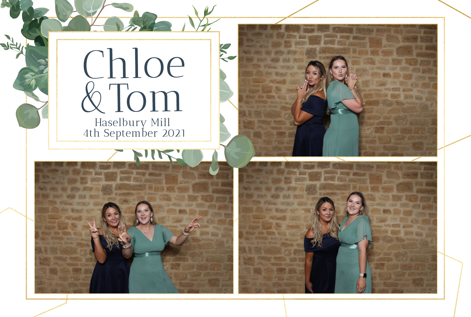Chloe & Tom | View more photos from the event at images.mobile-photo-booth.com/u/MobilePhotoBoothUK/Chloe-Tom