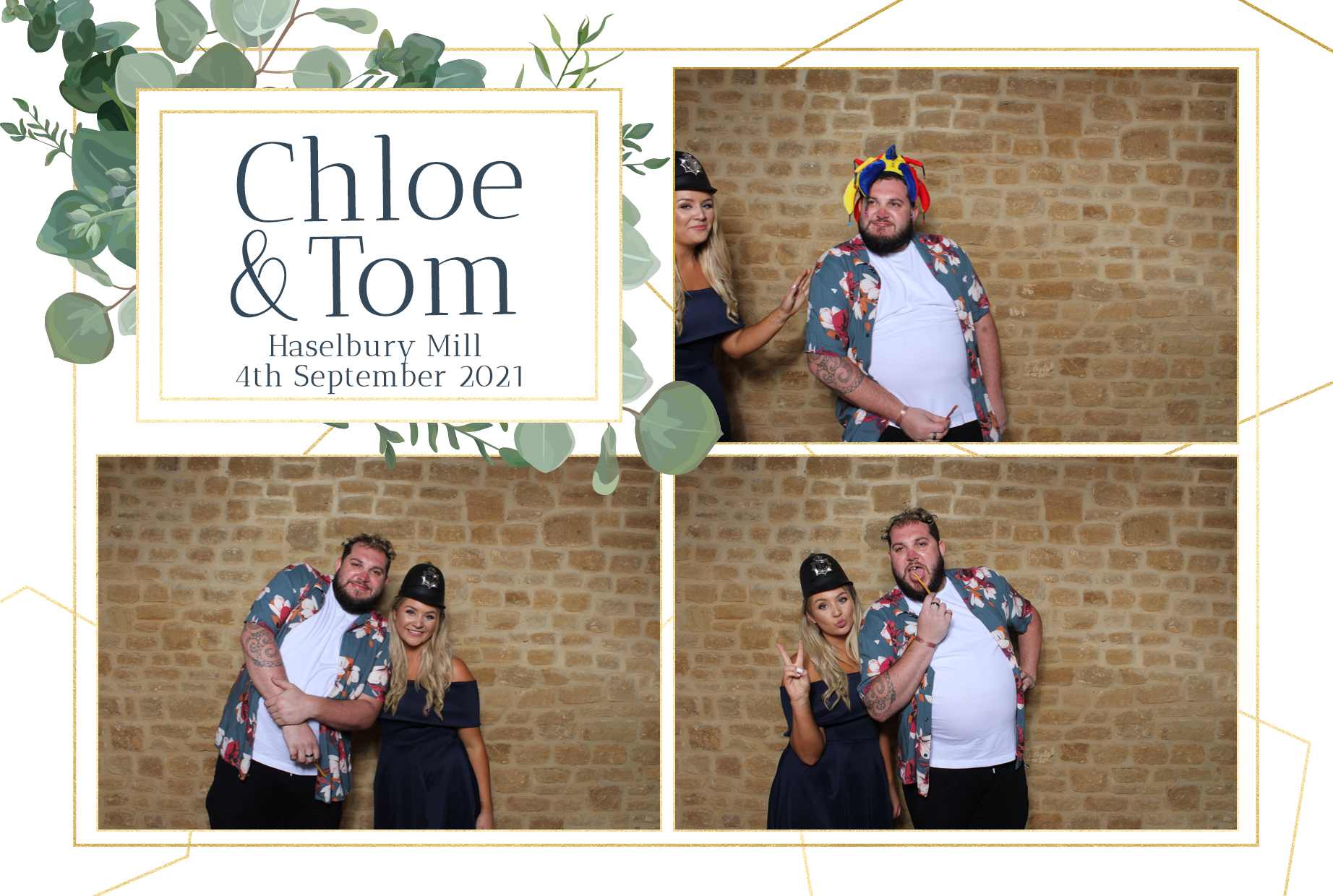 Chloe & Tom | View more photos from the event at images.mobile-photo-booth.com/u/MobilePhotoBoothUK/Chloe-Tom