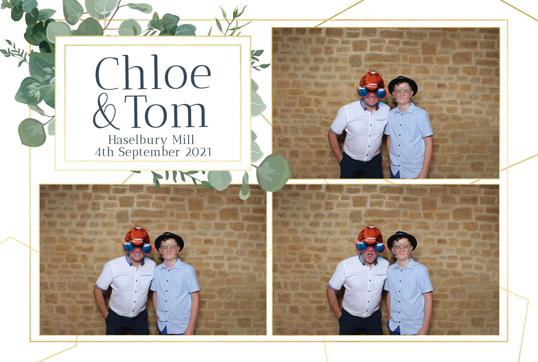 Chloe & Tom | View more photos from the event at images.mobile-photo-booth.com/u/MobilePhotoBoothUK/Chloe-Tom
