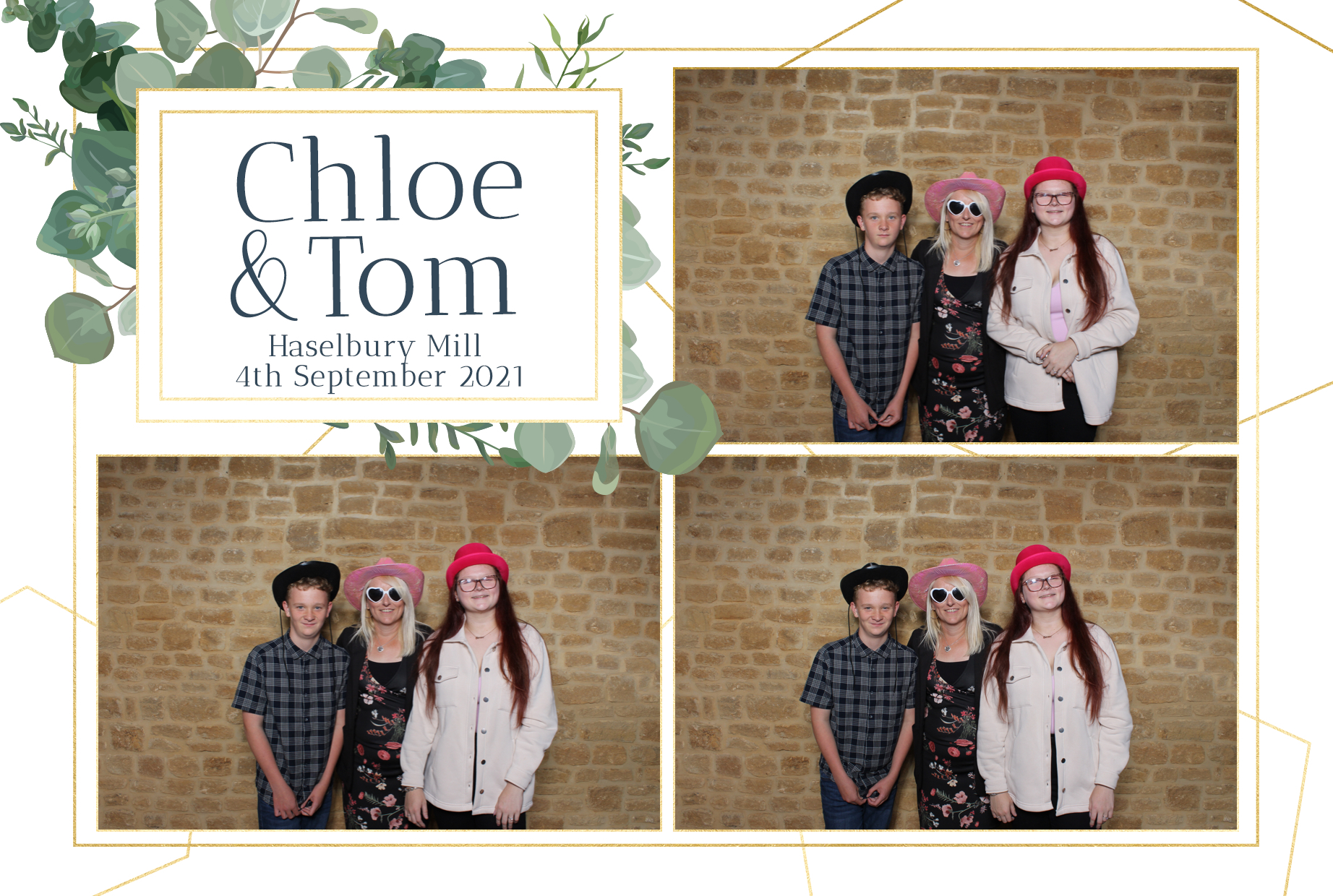 Chloe & Tom | View more photos from the event at images.mobile-photo-booth.com/u/MobilePhotoBoothUK/Chloe-Tom