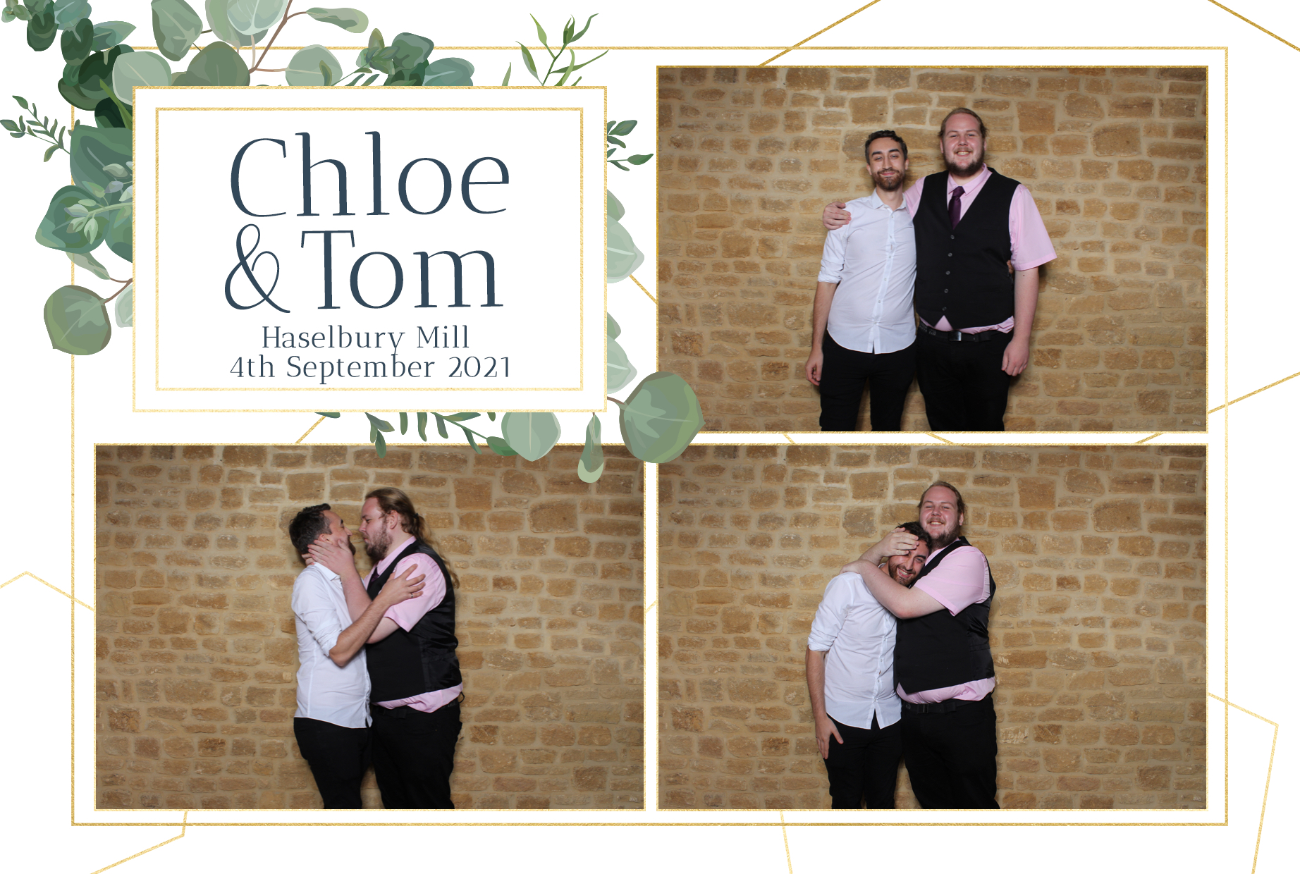Chloe & Tom | View more photos from the event at images.mobile-photo-booth.com/u/MobilePhotoBoothUK/Chloe-Tom