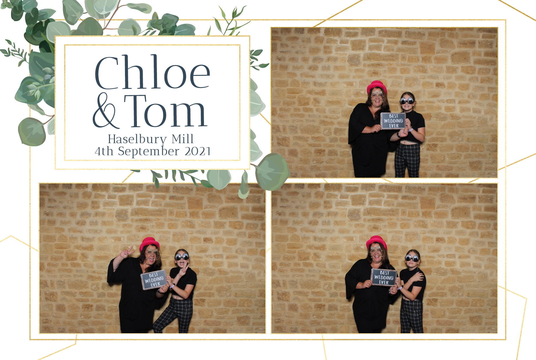 Chloe & Tom | View more photos from the event at images.mobile-photo-booth.com/u/MobilePhotoBoothUK/Chloe-Tom