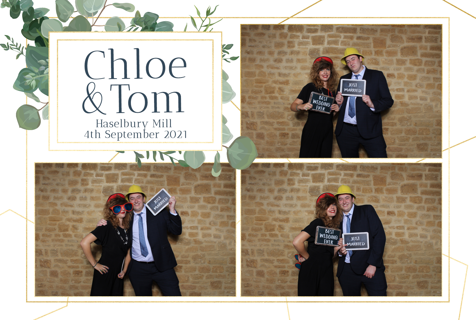 Chloe & Tom | View more photos from the event at images.mobile-photo-booth.com/u/MobilePhotoBoothUK/Chloe-Tom