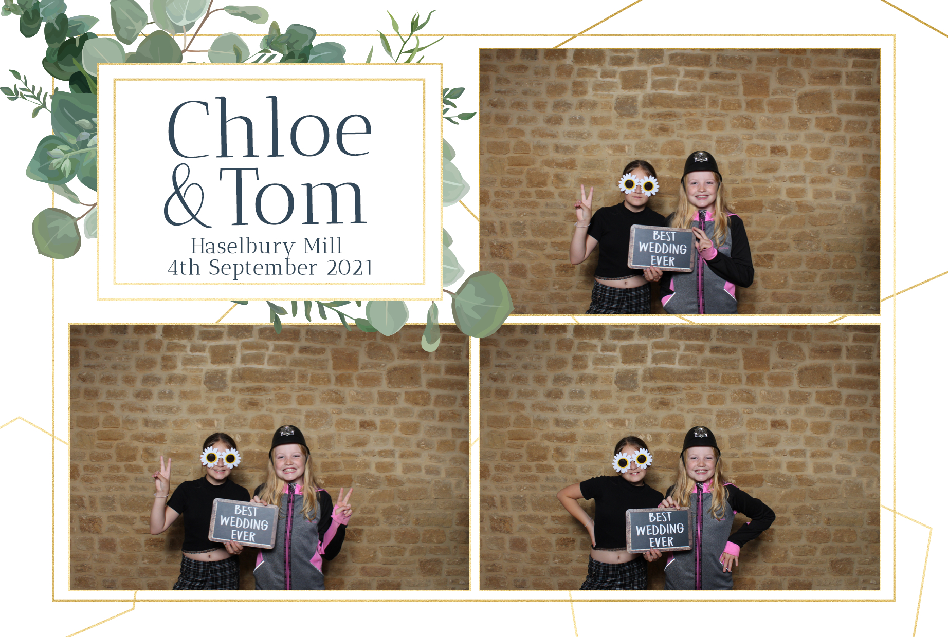 Chloe & Tom | View more photos from the event at images.mobile-photo-booth.com/u/MobilePhotoBoothUK/Chloe-Tom