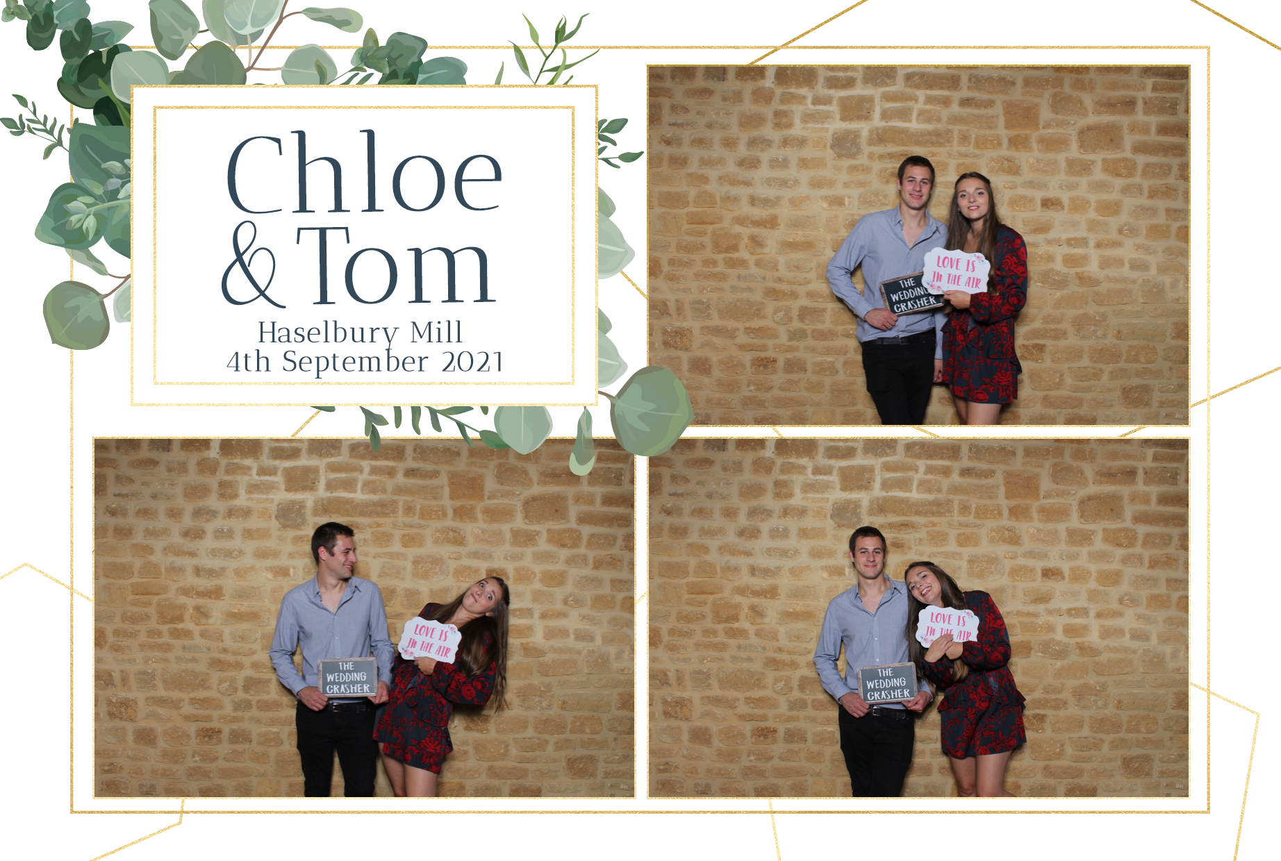Chloe & Tom | View more photos from the event at images.mobile-photo-booth.com/u/MobilePhotoBoothUK/Chloe-Tom