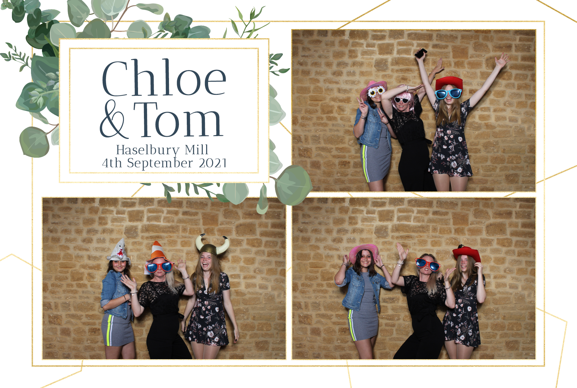 Chloe & Tom | View more photos from the event at images.mobile-photo-booth.com/u/MobilePhotoBoothUK/Chloe-Tom