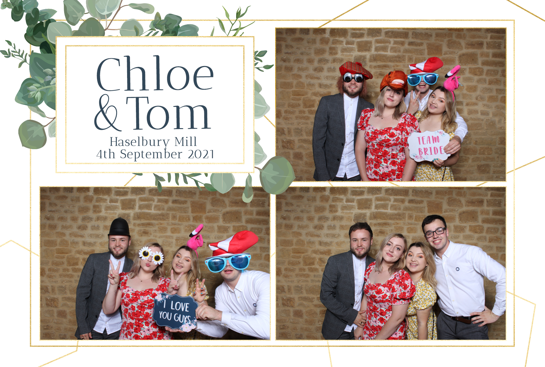 Chloe & Tom | View more photos from the event at images.mobile-photo-booth.com/u/MobilePhotoBoothUK/Chloe-Tom