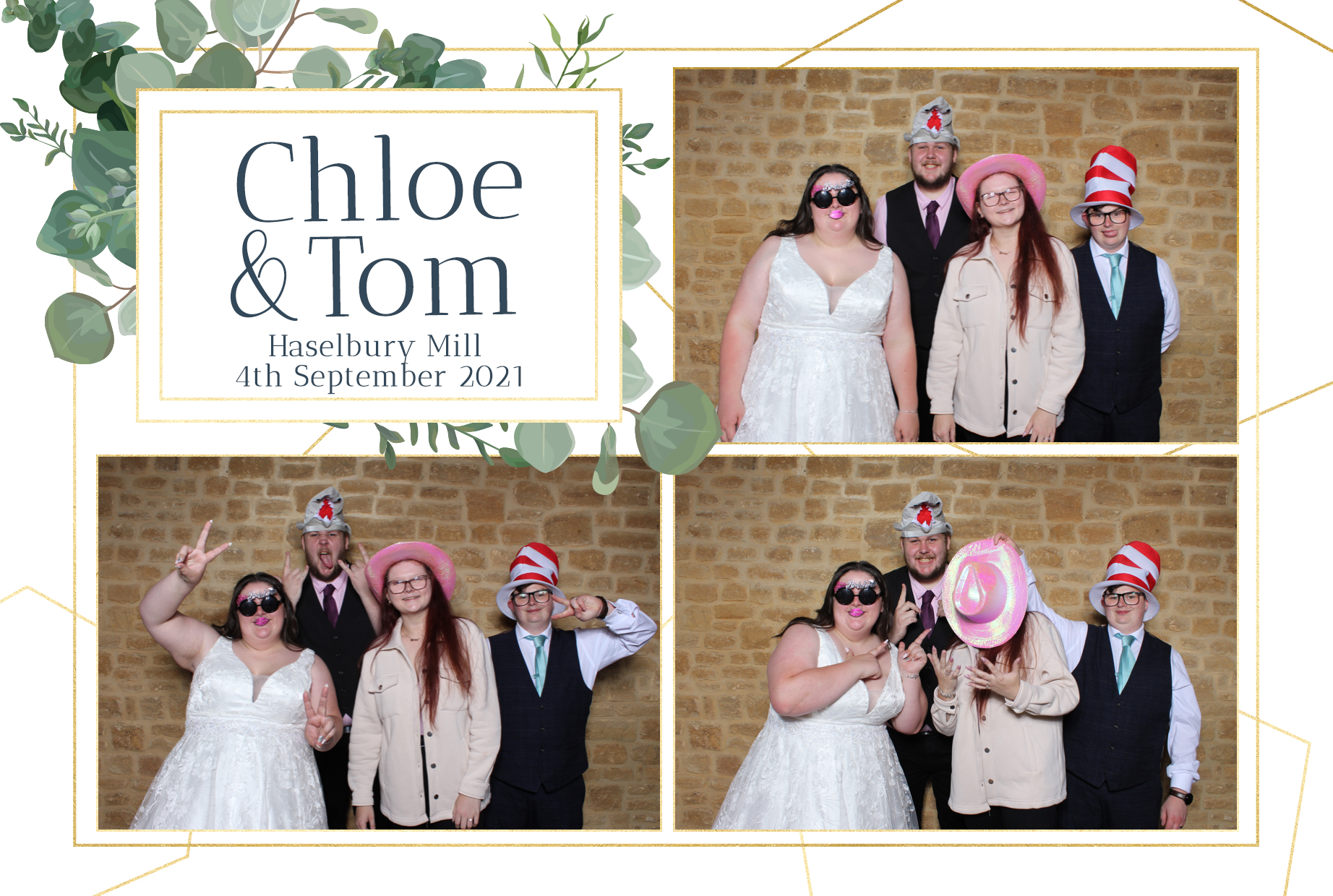 Chloe & Tom | View more photos from the event at images.mobile-photo-booth.com/u/MobilePhotoBoothUK/Chloe-Tom