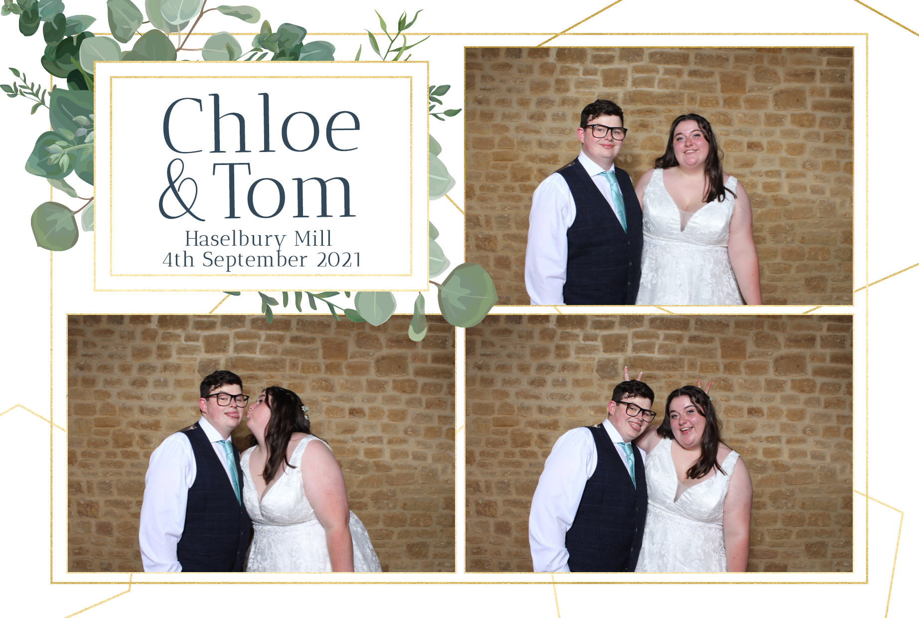 Chloe & Tom | View more photos from the event at images.mobile-photo-booth.com/u/MobilePhotoBoothUK/Chloe-Tom