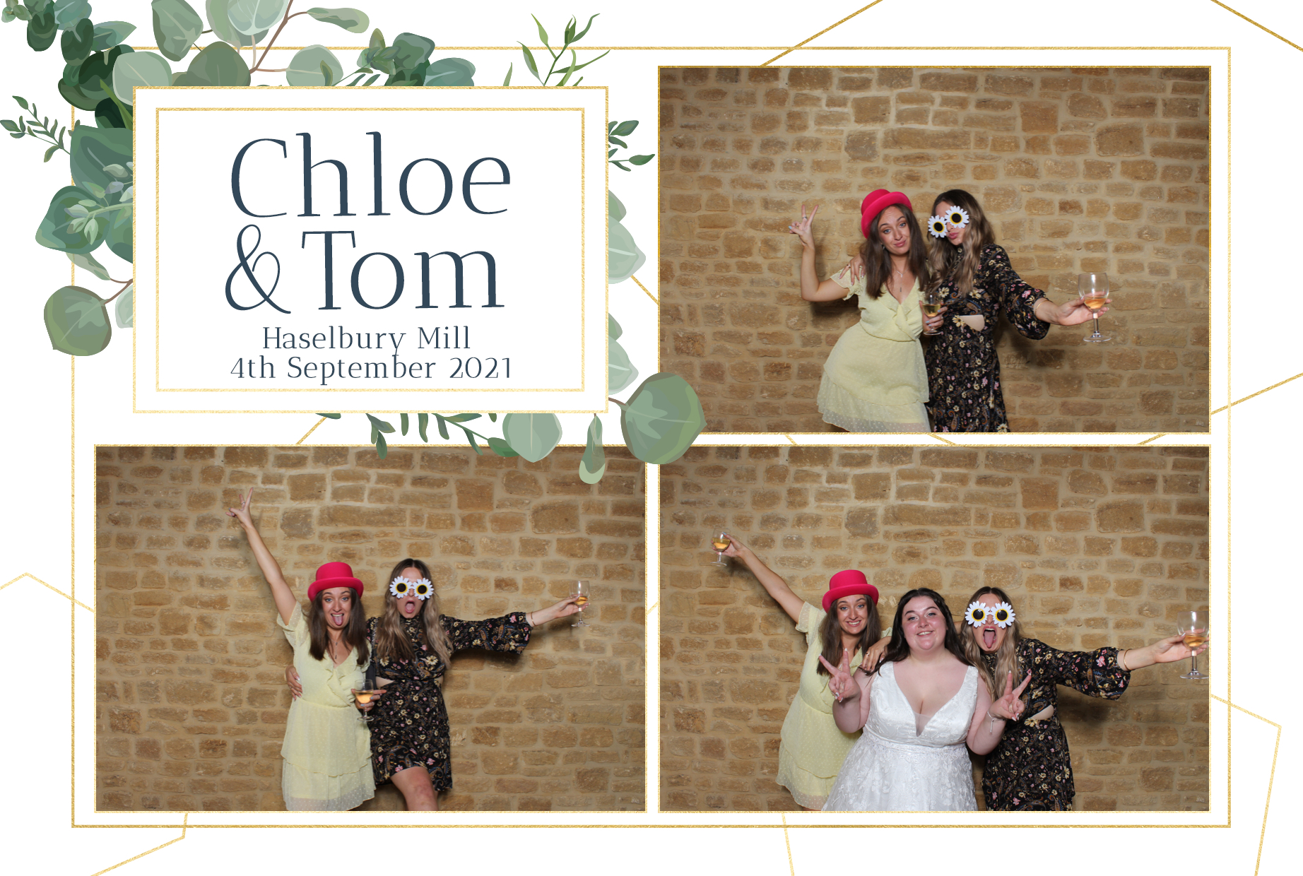 Chloe & Tom | View more photos from the event at images.mobile-photo-booth.com/u/MobilePhotoBoothUK/Chloe-Tom