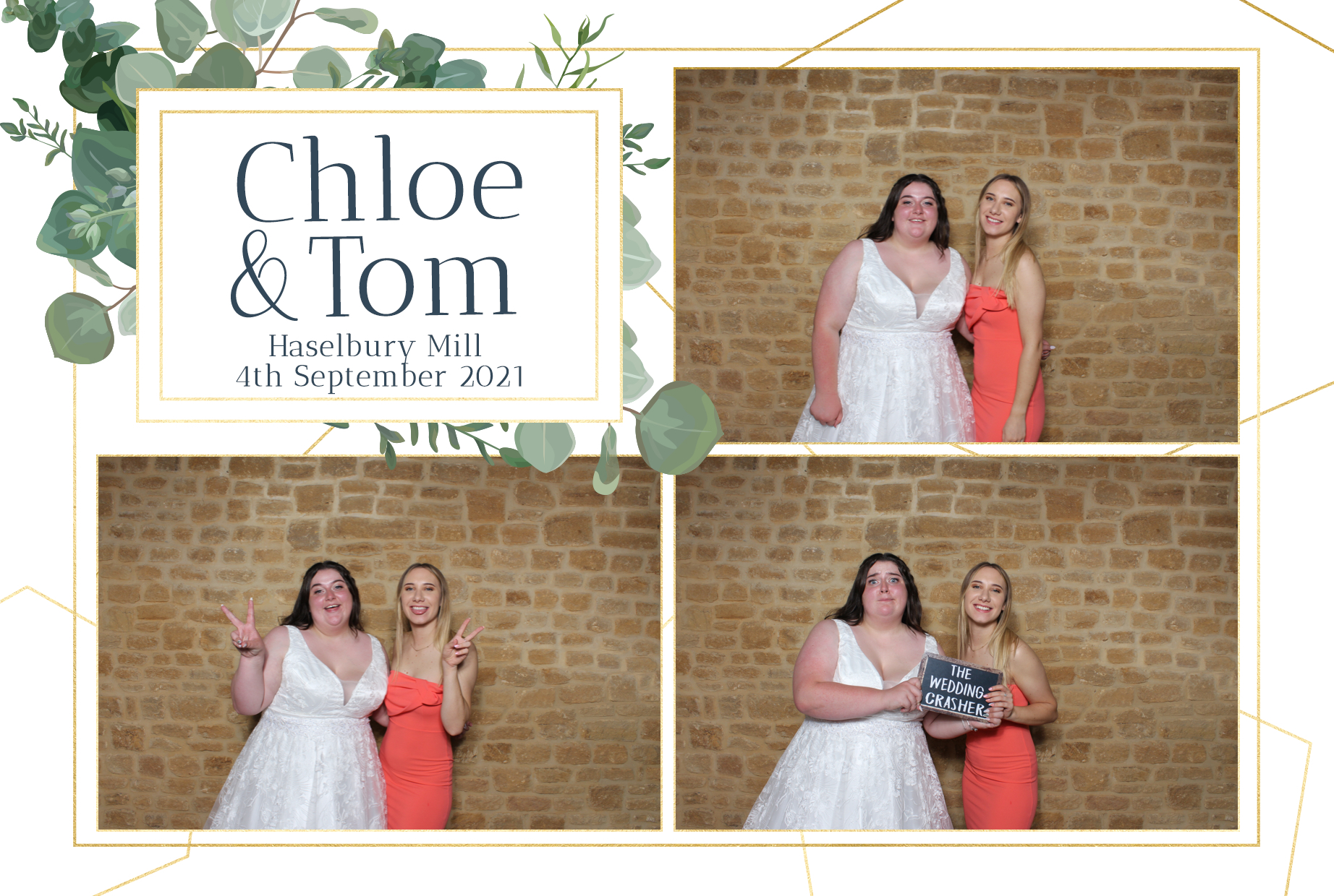 Chloe & Tom | View more photos from the event at images.mobile-photo-booth.com/u/MobilePhotoBoothUK/Chloe-Tom